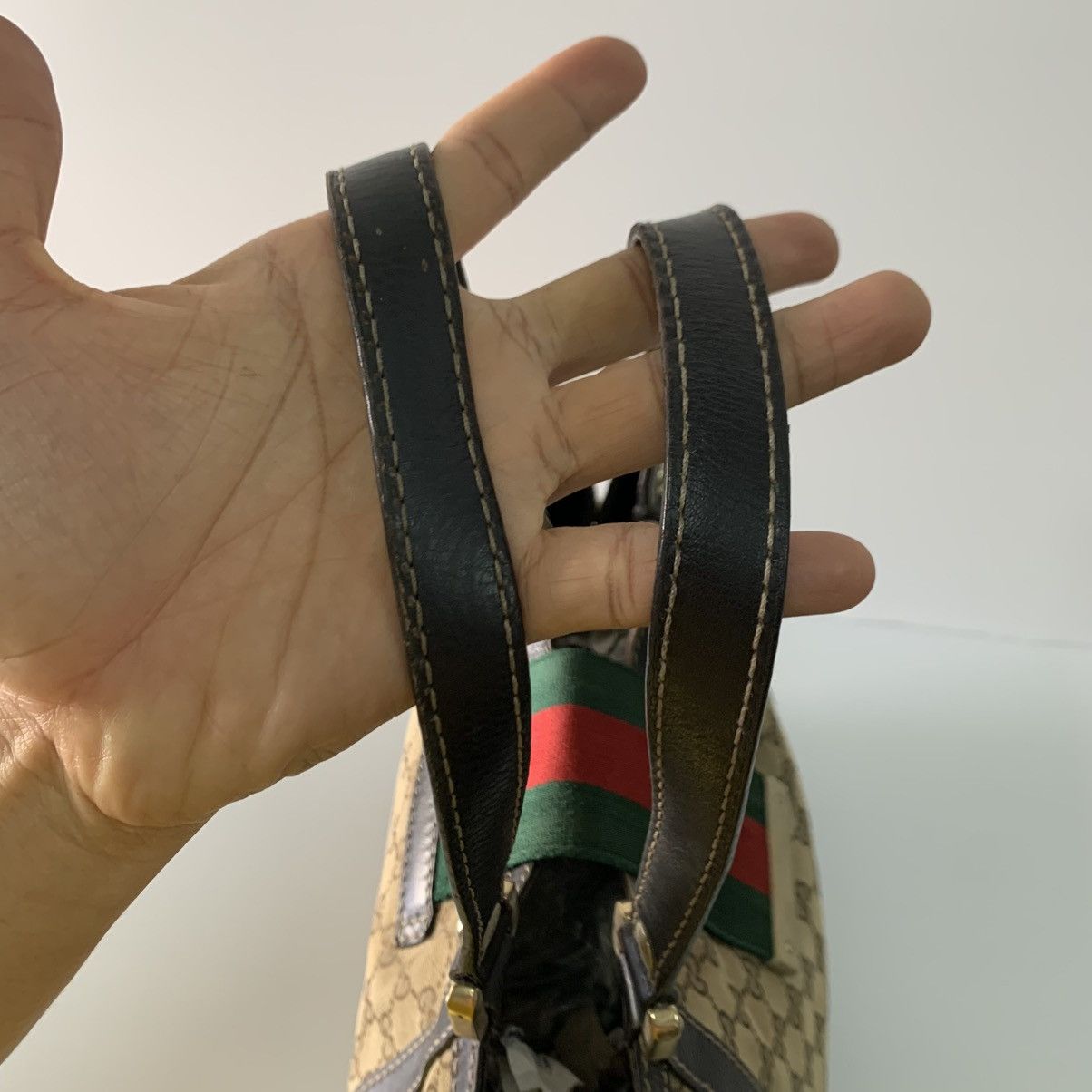 Gucci Gucci Monogram Tote Shoulder Bag Size ONE SIZE - 10 Thumbnail