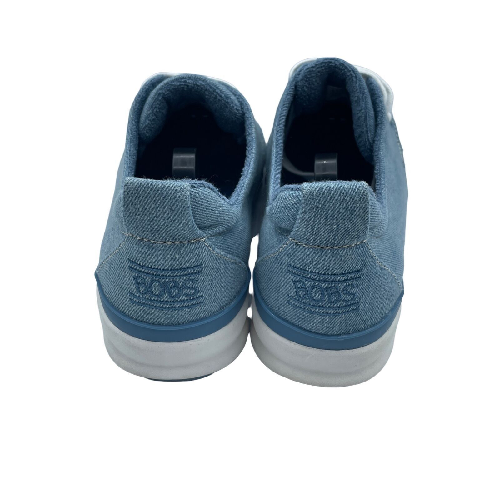 SKECHERS Bobs Skechers Phresh Denim Glory Canvas Blue Shoes Women 9.5 Size US 9.5 / IT 39.5 - 4 Thumbnail