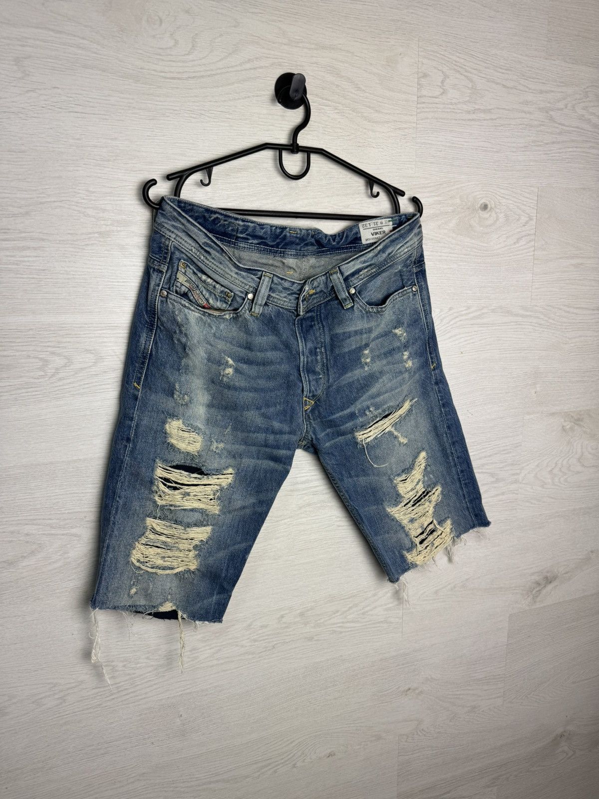Diesel Diesel Shorts Vintage Blue Mens Size US 31 - 1 Thumbnail