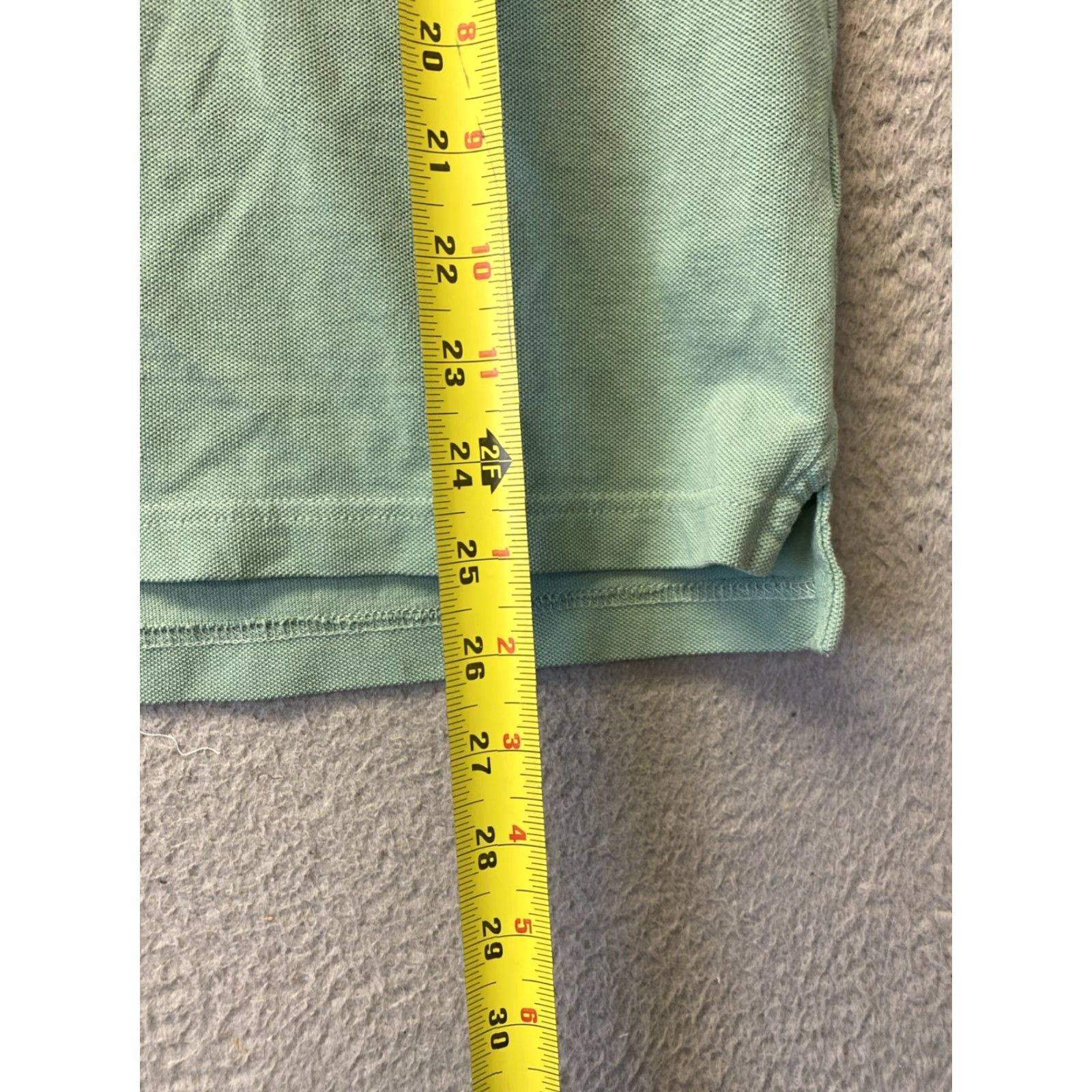 Levi's VINTAGE Levi's Mens Polo Shirt Short Sleeve Summer Green 70s Cotton Terry Large Size US L / EU 52-54 / 3 - 6 Thumbnail