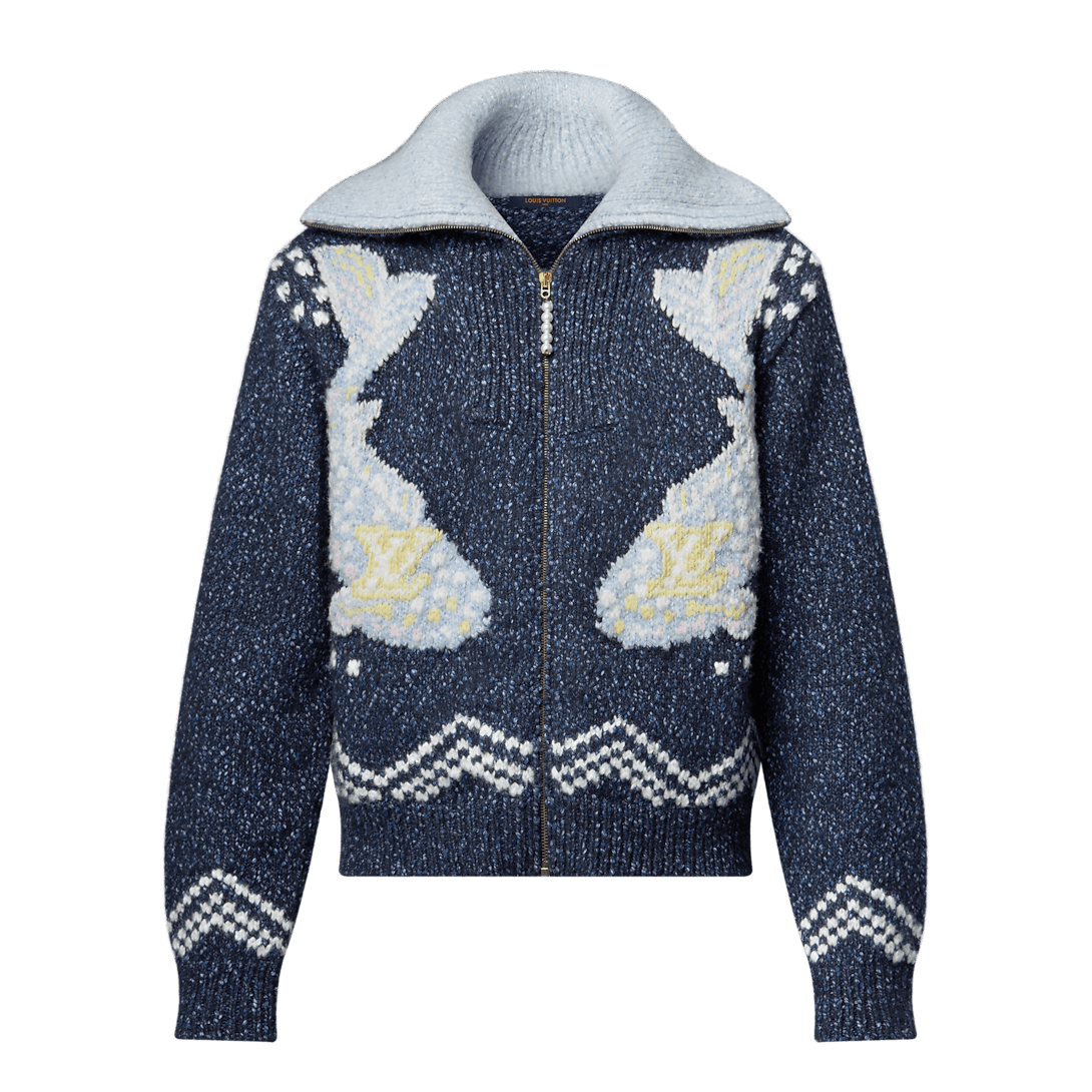 Louis Vuitton Zipped Knitted Blouson Size US XXL / EU 58 / 5 - 1 Thumbnail