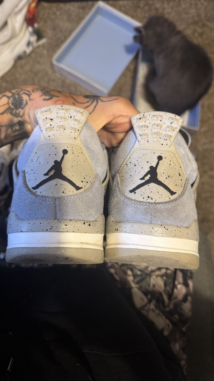 Jordan Brand Jordan 4 UNC size 10.5 Size US 10.5 / EU 43-44 - 7 Thumbnail