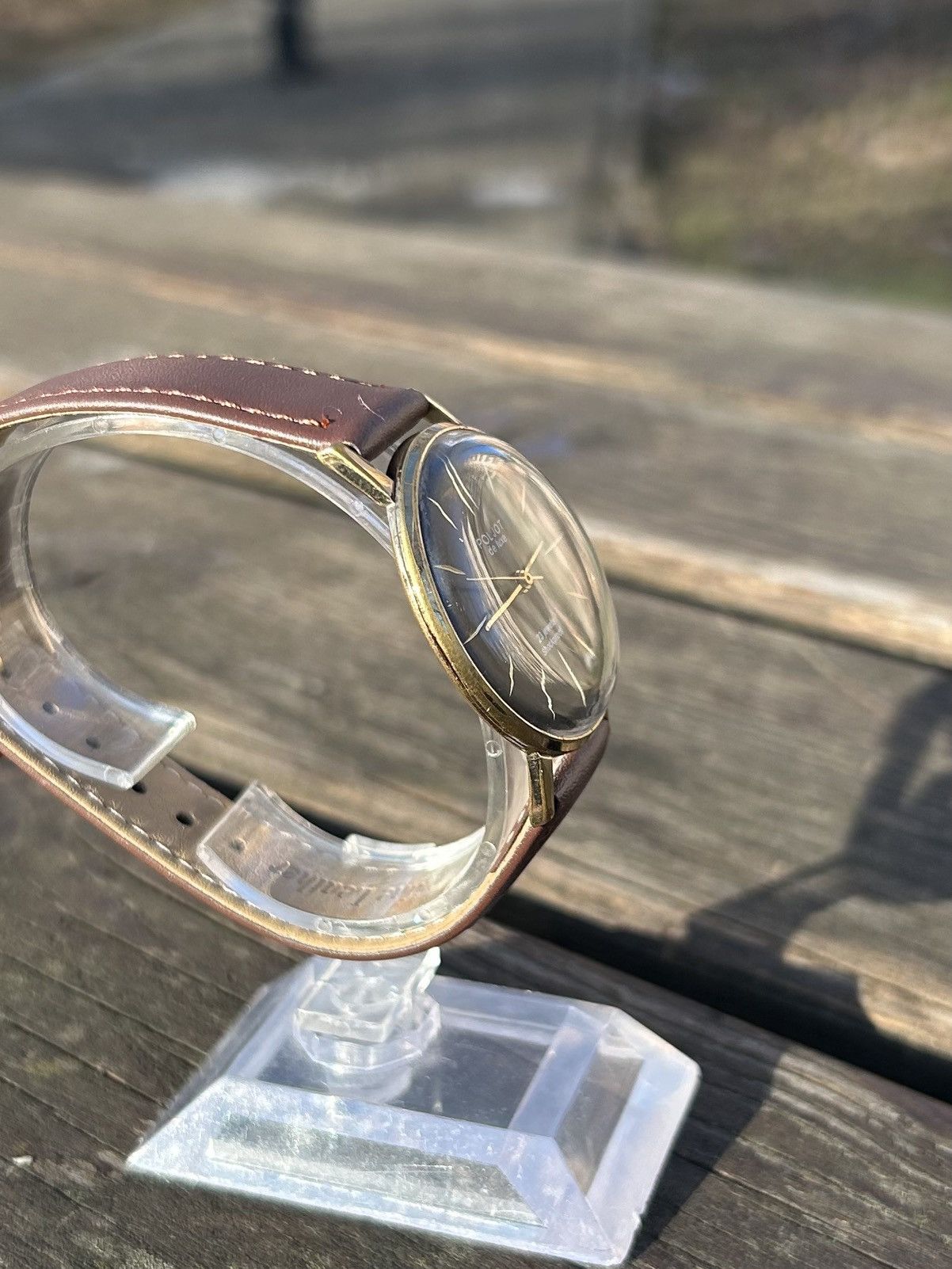 Vintage Vintage Watch Poljot Gold Plated Mechanical Authentic 1980s Size ONE SIZE - 14 Thumbnail
