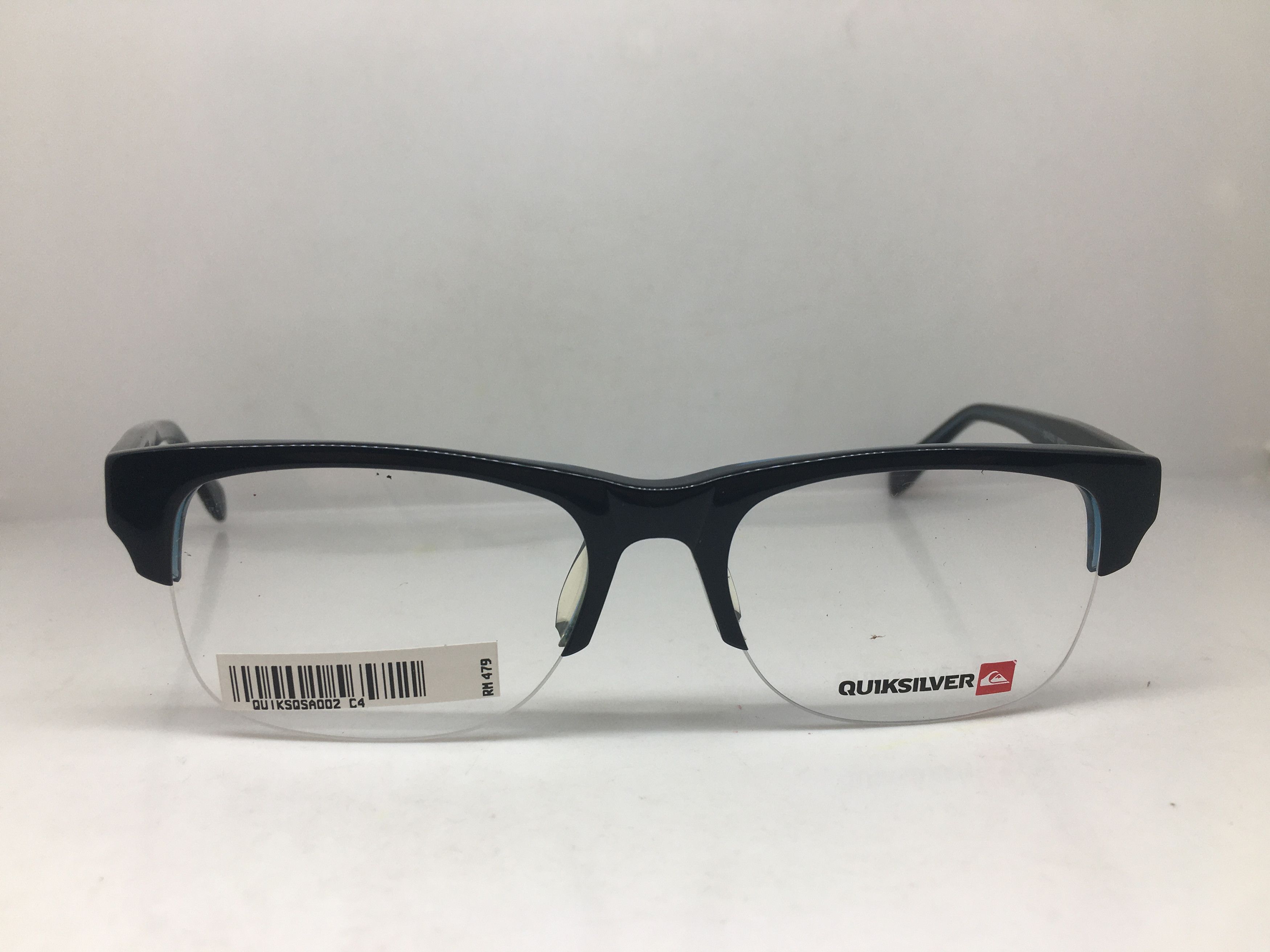 Other Quiksilver QS-A002 Malcolm X Black Blue Eyeglasses Frame Size ONE SIZE - 1 Thumbnail