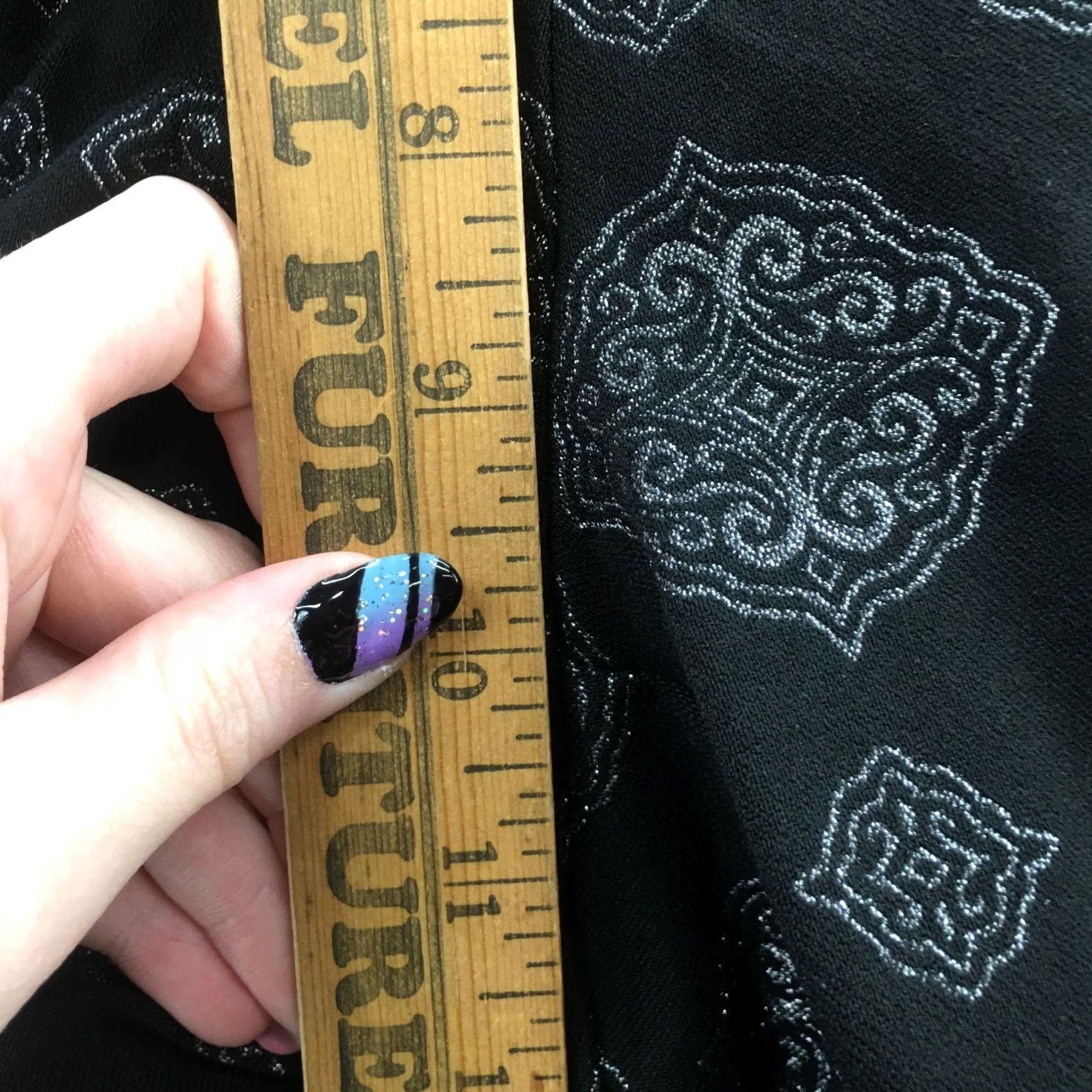 Liz Claiborne Liz Claiborne Ankle Pants Women 4 Black Jacquard Print Casual NEW Pants Womens Size 4 Regular Black Jacquard Print jeans pants Size 27" / US 4 / IT 40 - 6 Thumbnail
