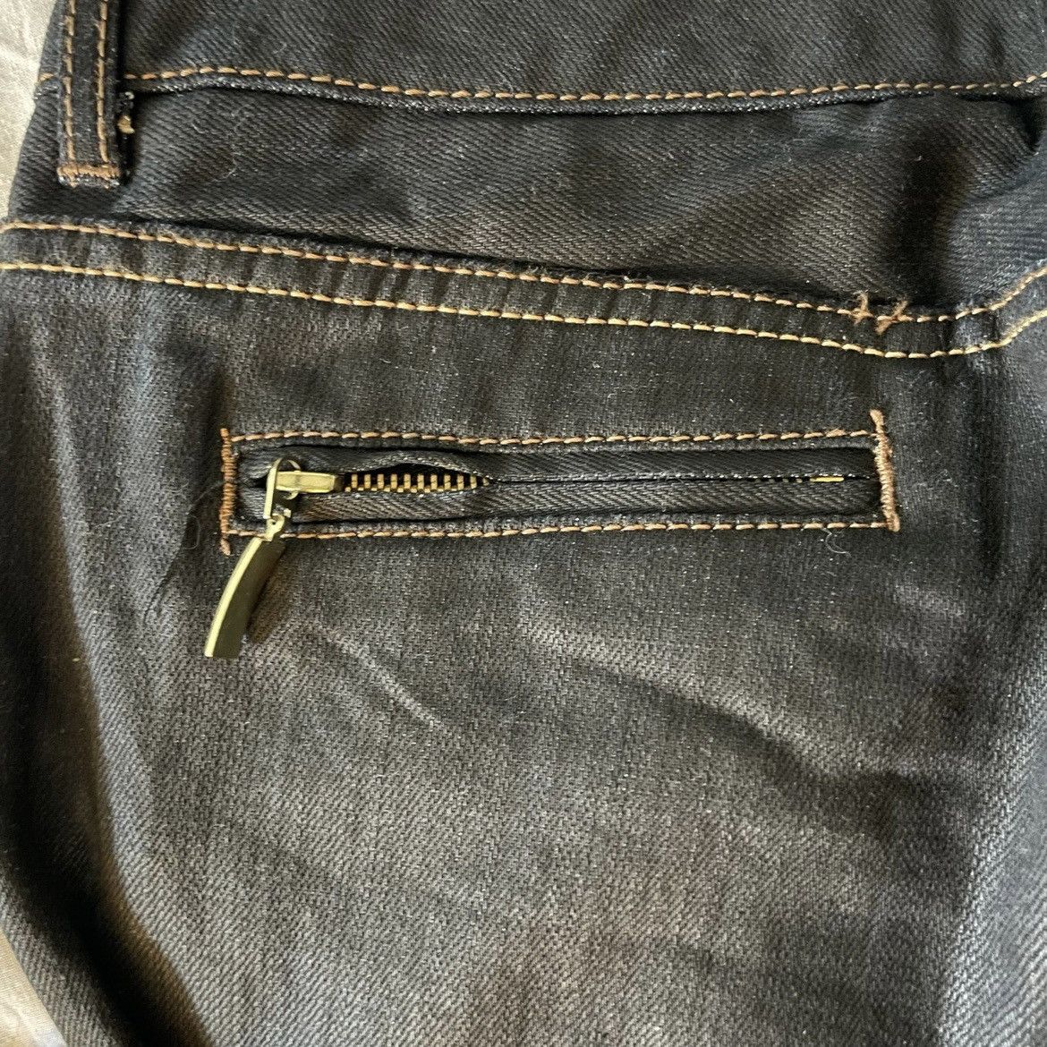 Express express jeans - stella skinny, dark wash cotton, sz 4 Size 27" / US 4 / IT 40 - 8 Thumbnail