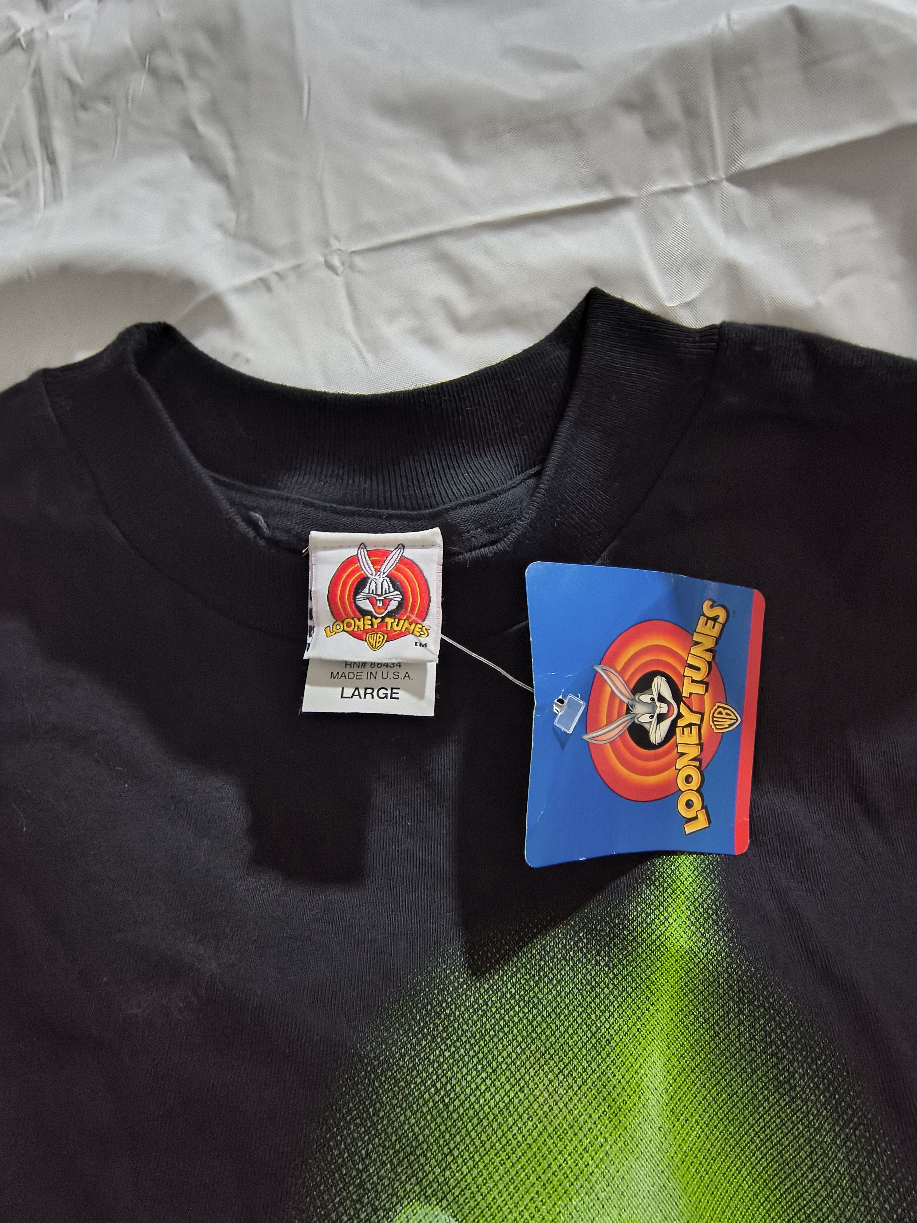 Warner Bros Looney tunes marvin the Martian t shirt nwt 1997 Size US L / EU 52-54 / 3 - 3 Thumbnail