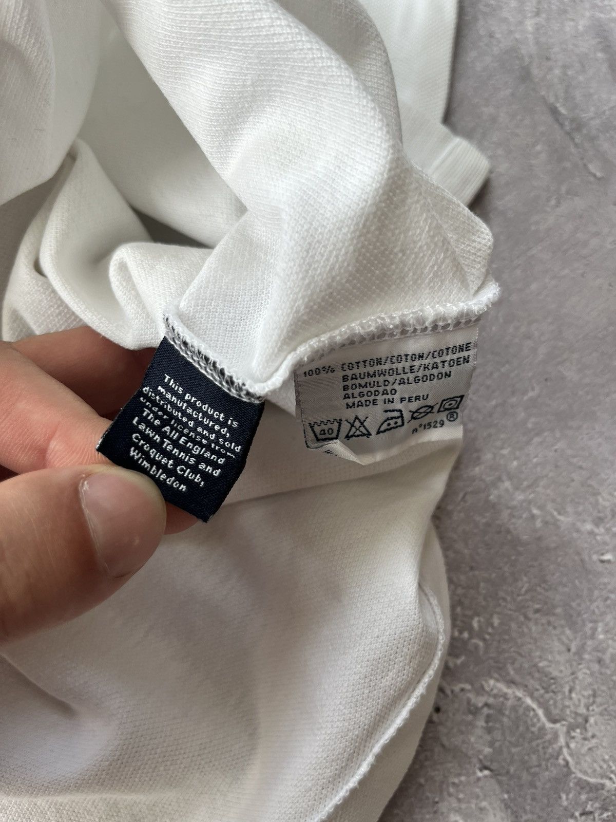 Polo Ralph Lauren Vintage Polo Ralph Lauren Wimbledon tennis polo t-shirt Size US M / EU 48-50 / 2 - 7 Thumbnail