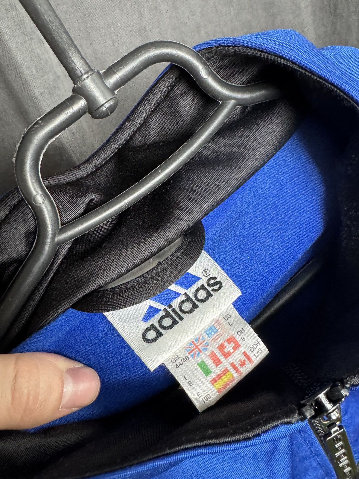 Adidas × Vintage Adidas vintage track jacket 90s sweatshirt Olympic men’s L Size US L / EU 52-54 / 3 - 3 Thumbnail