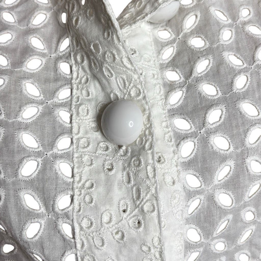 Other Nanette Lepore Ooh La La Eyelet Shirt Cover Up Dress NWT S (002) Size S / US 4 / IT 40 - 9 Thumbnail