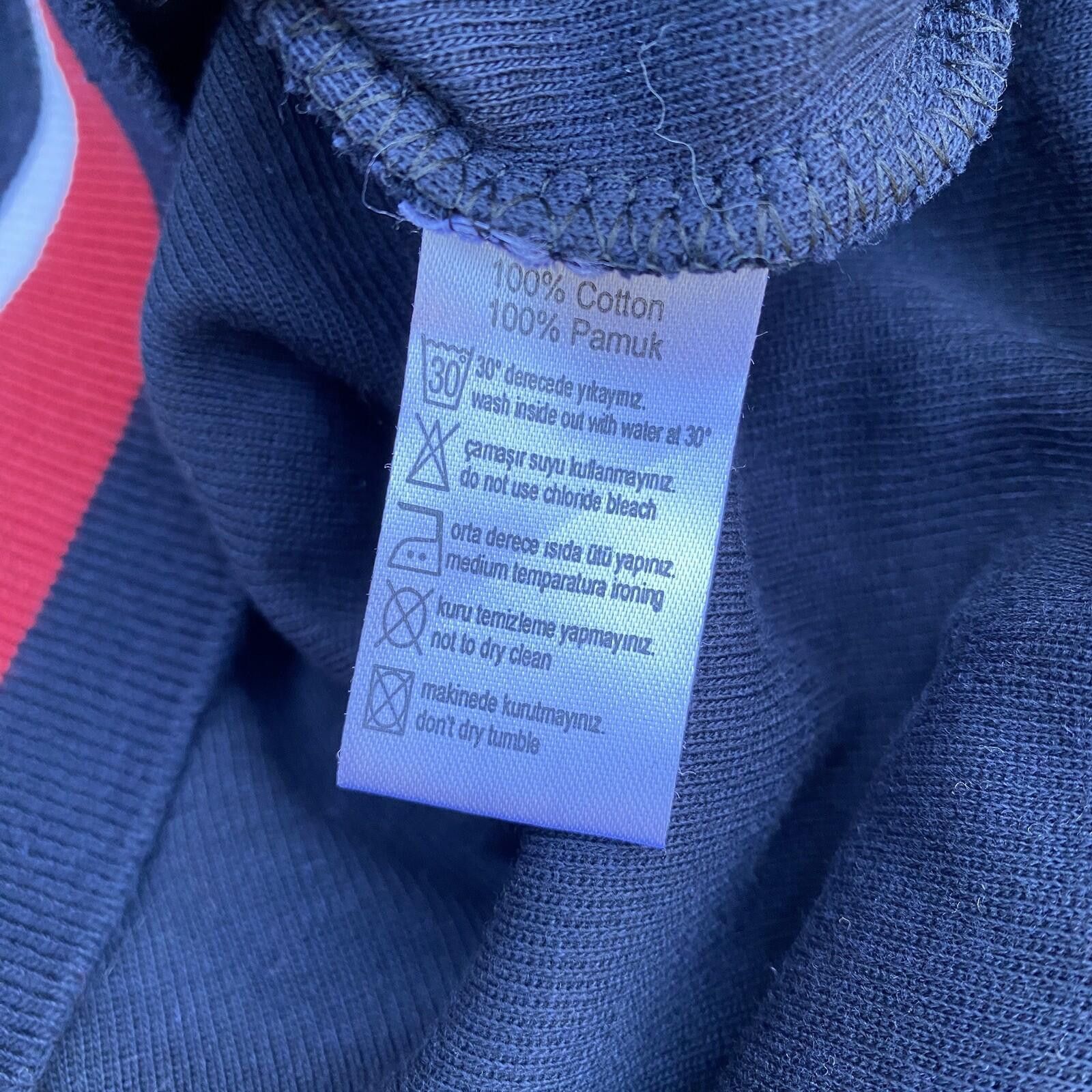Polo Ralph Lauren VTG 90s Polo Ralph Lauren Blue Sweater Pony Mens M/L Striped Size US L / EU 52-54 / 3 - 7 Thumbnail