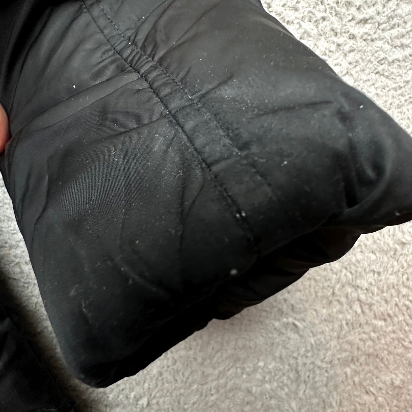 Eddie Bauer Eddie Bauer Lodge Down Parka Fur Trim Hooded Jacket Womens Large Black Quilted Parka Jacket Long Sleeve Zip Pockets Vintage No Size L / US 10 / IT 46 - 7 Thumbnail