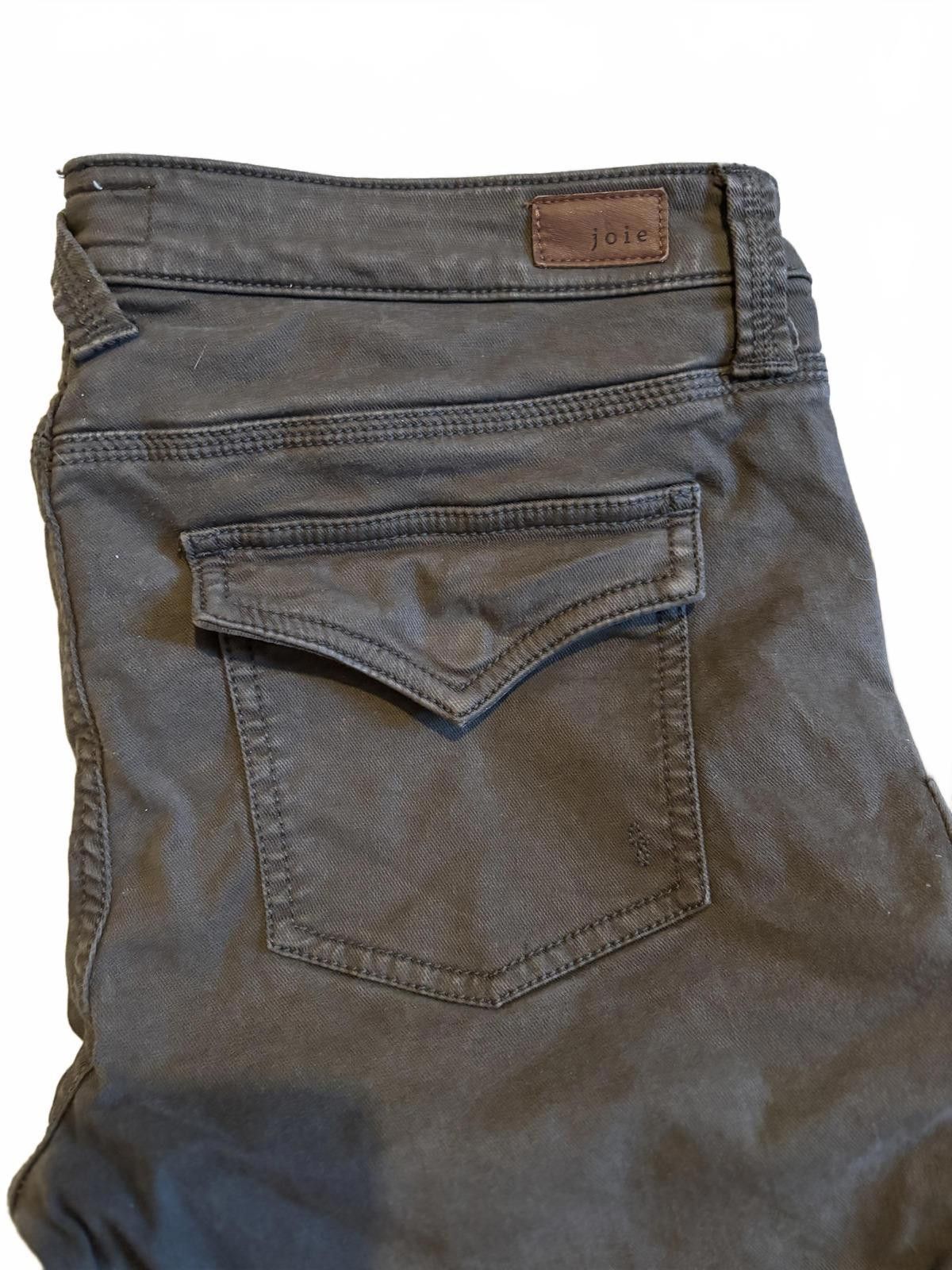 Jones New York Joie Women's Green Utility Moto Pants with Zipper Detail 32 Size 32" / US 10 / IT 46 - 2 Thumbnail