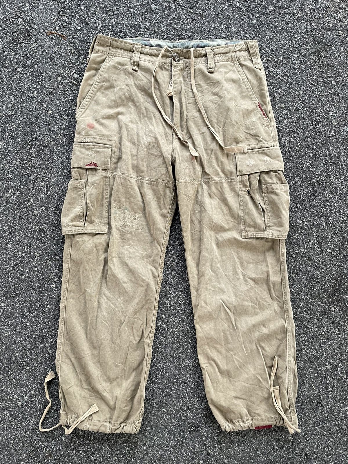 Japanese Brand × Vintage Levis Khakis Cargo Pant Size US 34 / EU 50 - 1 Thumbnail
