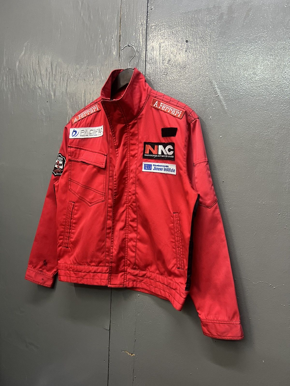Japanese Brand Nakanihon Automotive College Workwear Jacket Size US L / EU 52-54 / 3 - 2 Thumbnail