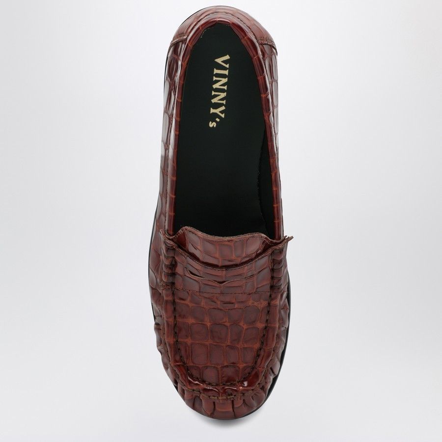 VINNY's o1d2blof1025 Moccasins Loafers in Brown Size US 12 / EU 45 - 3 Thumbnail