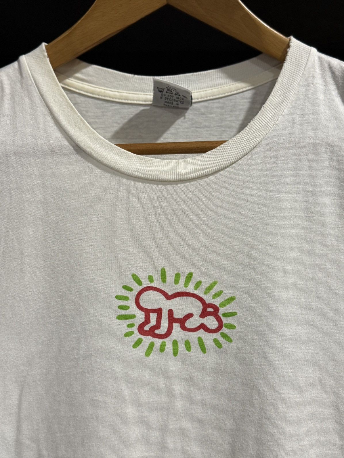 Keith Haring Thrashed Vintage 90s Pop Art Keith Haring Tee Size US M / EU 48-50 / 2 - 6 Thumbnail