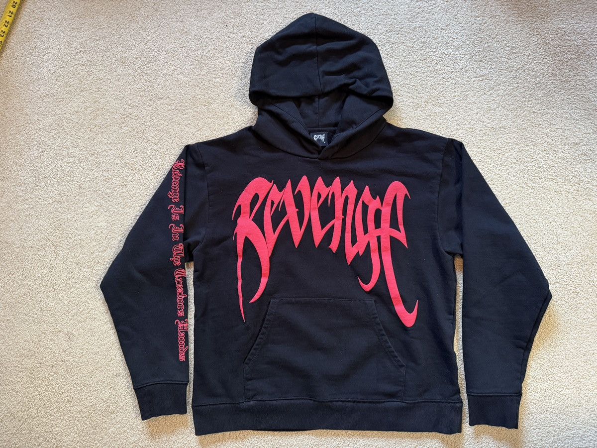 Revenge Revenge XXXTentacion Heartbreak Black/Red Hoodie