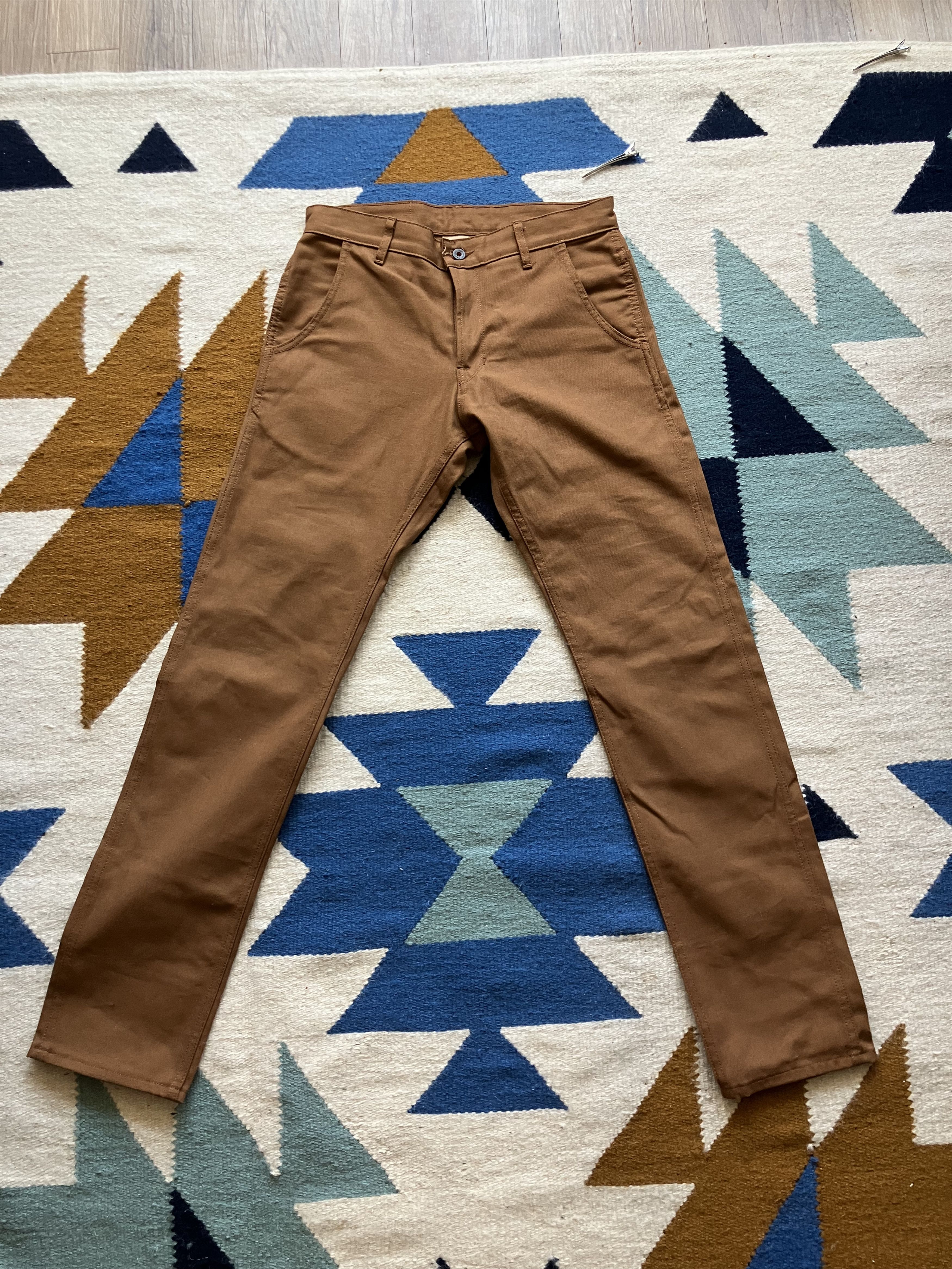 Railcar Fine Goods Canvas flight trousers (duck) Size US 32 / EU 48 - 1 Thumbnail