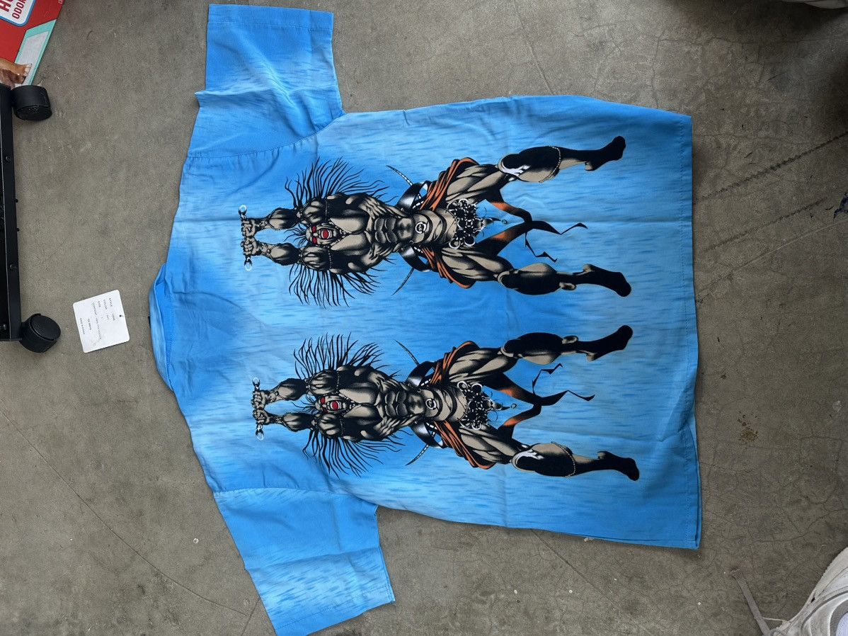 Metallica NEW 90s Cool J Shirt Mens Large Blue Vintage Warrior Y2K Size US L / EU 52-54 / 3 - 5 Thumbnail