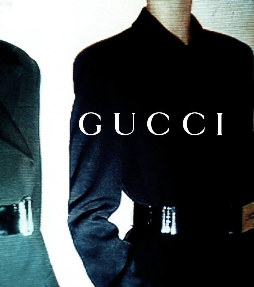 Gucci Gucci FW 1996 G Silver Vinyle Belt by Tom Ford Size ONE SIZE - 2 Thumbnail