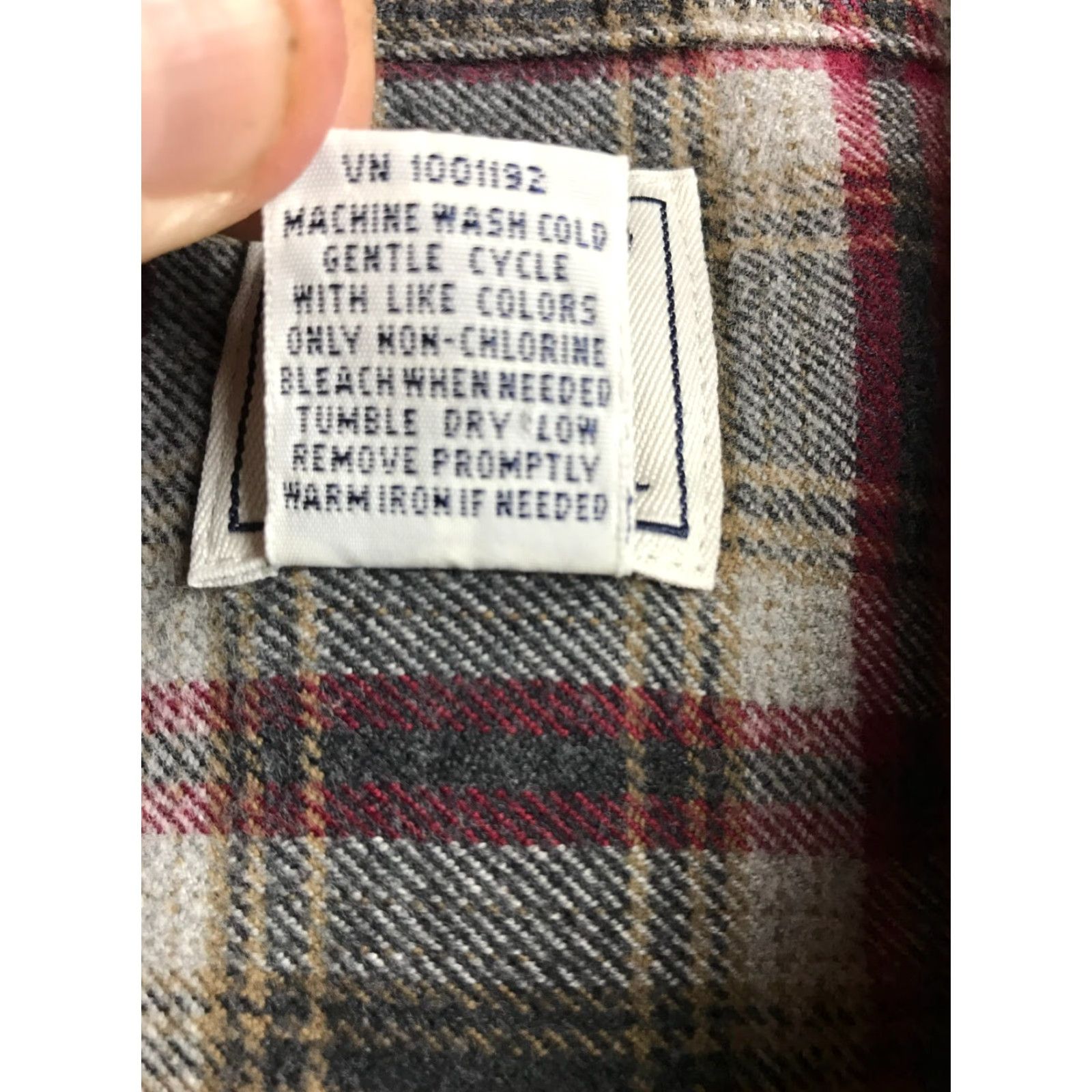 Vintage Field Gear Shirt Men's Medium Red Flannel Button Up Long Sleeve Size US M / EU 48-50 / 2 - 7 Thumbnail
