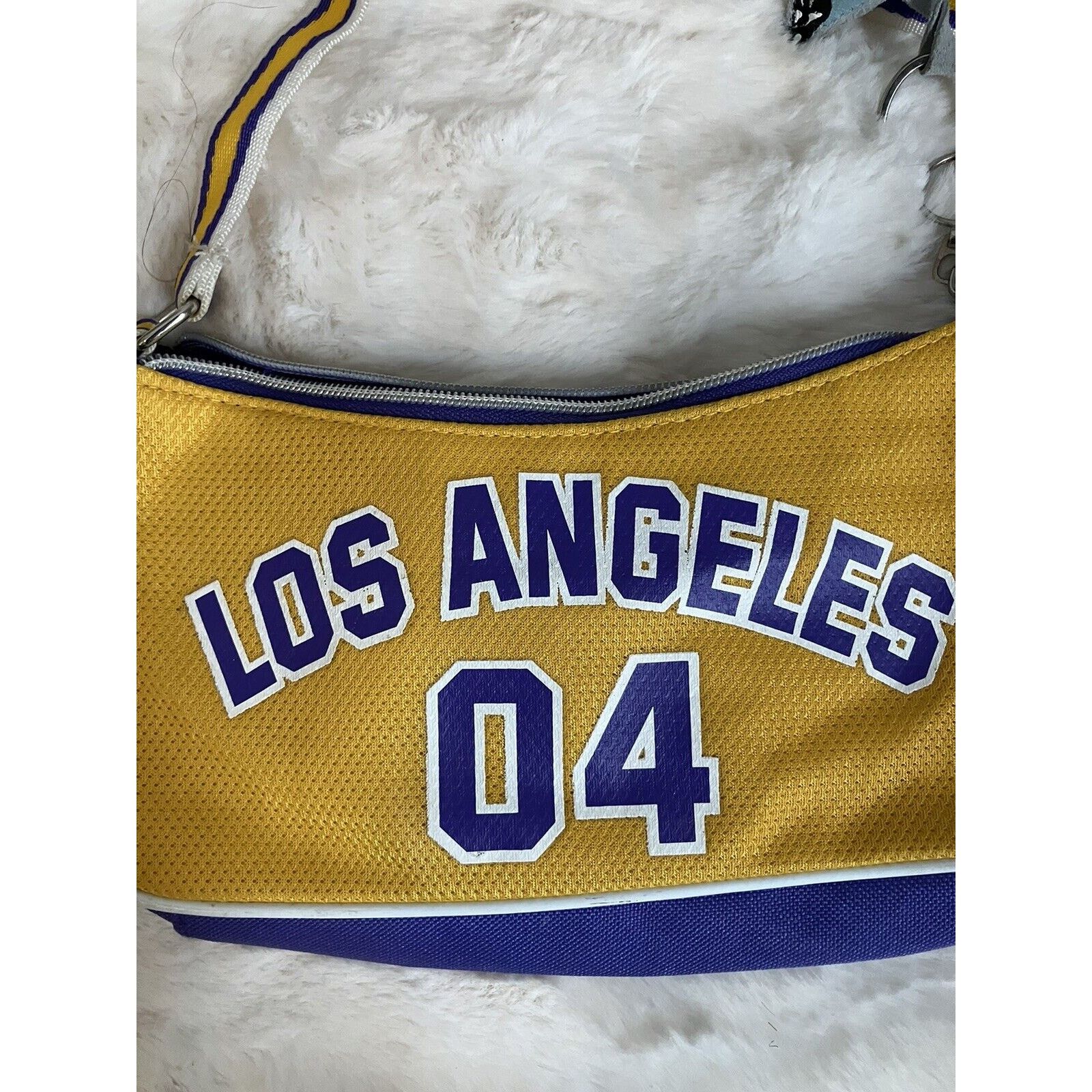 NBA Los Angeles Lakers Purse Casual game basketball LA y2k Size ONE SIZE - 1 Thumbnail