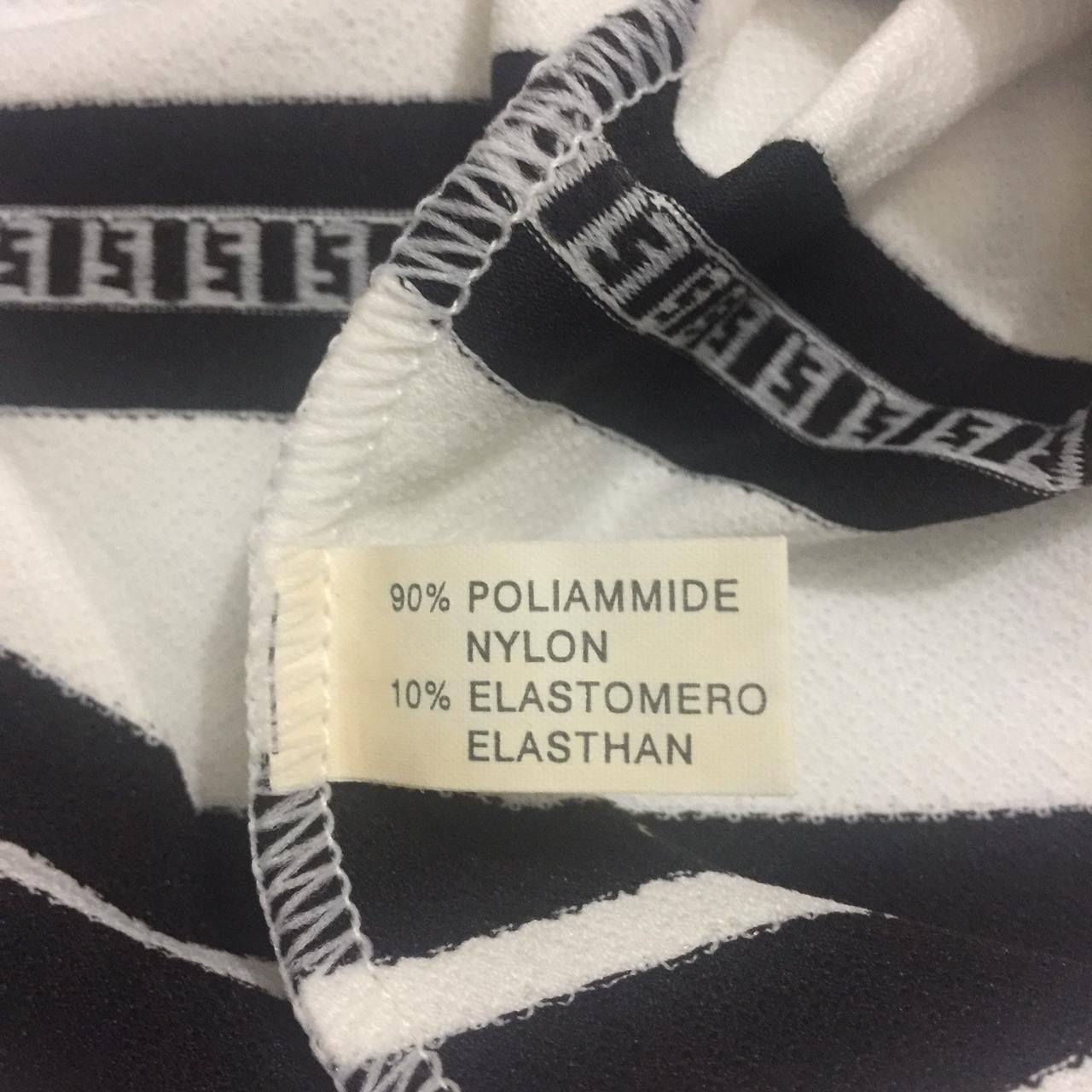 Fendi × Vintage Vintage 90s Fendi FF Logo Stripes Tank Tops Size M / US 6-8 / IT 42-44 - 7 Thumbnail