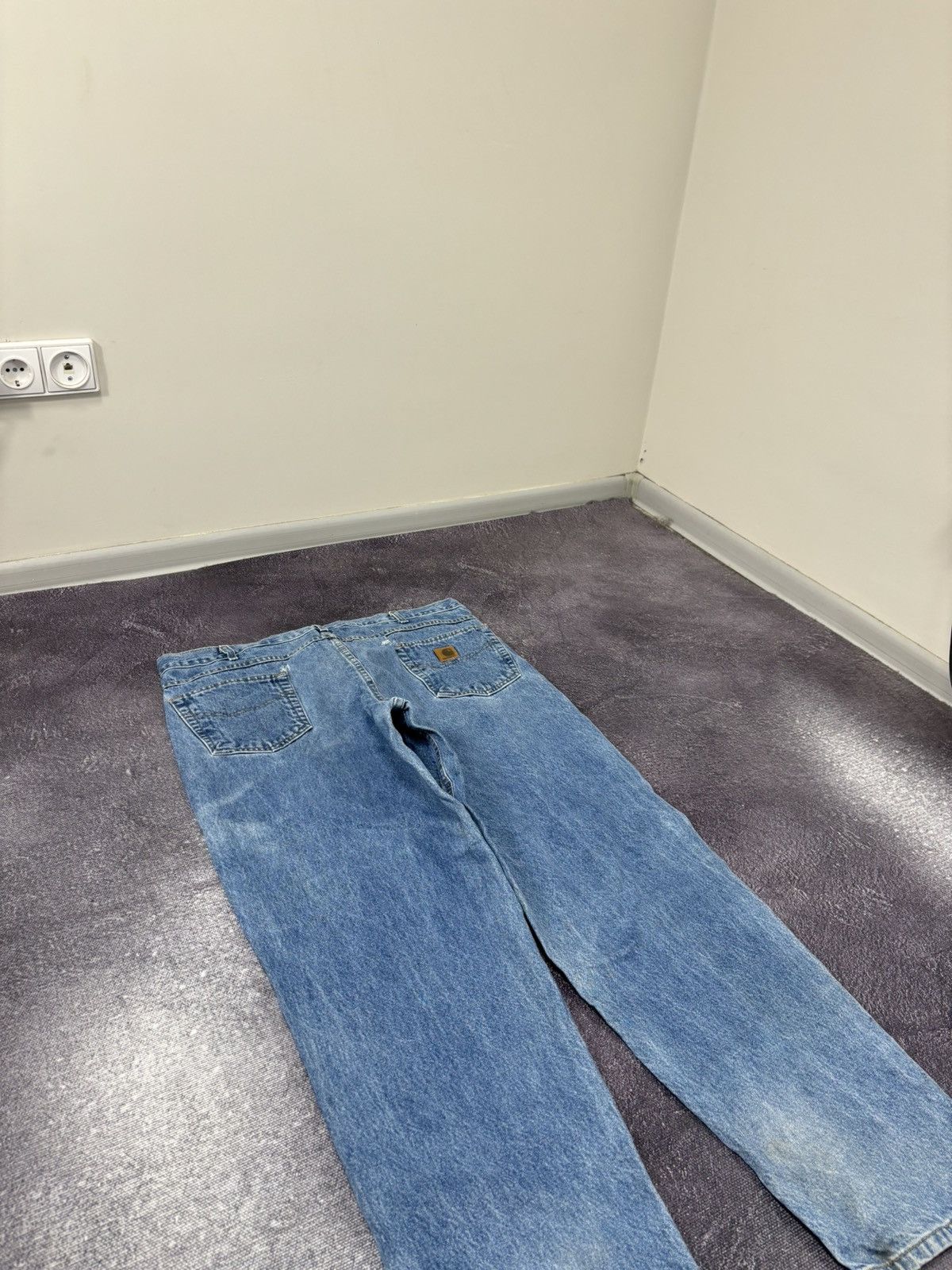 Carhartt Vintage Carhartt Blue Y2K USA 90s Hype Baggy Jeans Size US 40 / EU 56 - 6 Thumbnail