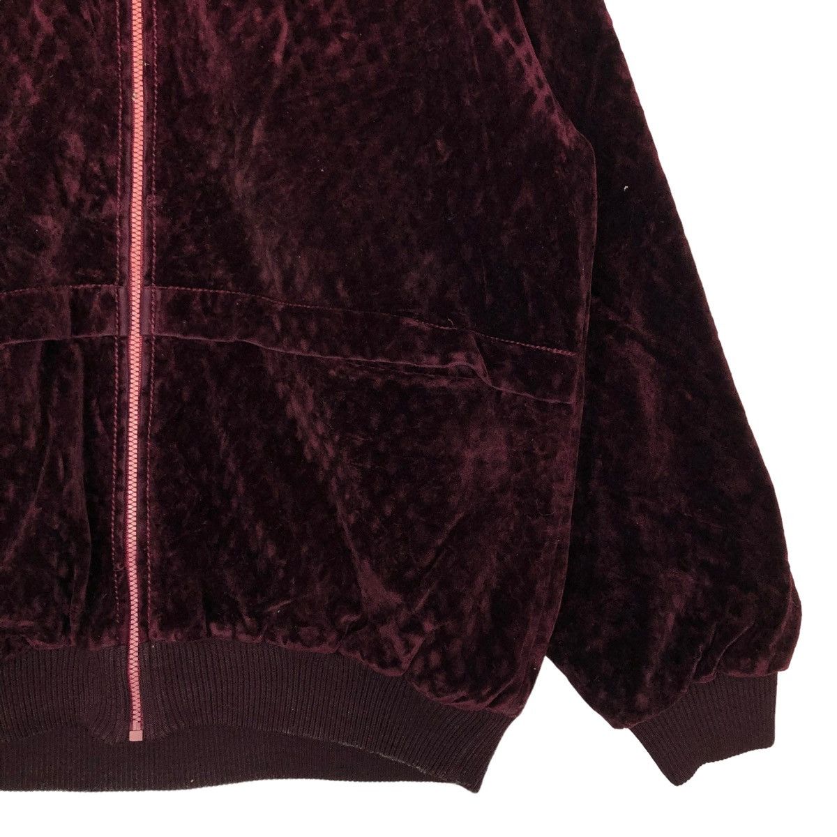 Japanese Brand 🔥90’s Vintage Velvet Bomber Jacket Granstonere japan Size US M / EU 48-50 / 2 - 5 Thumbnail