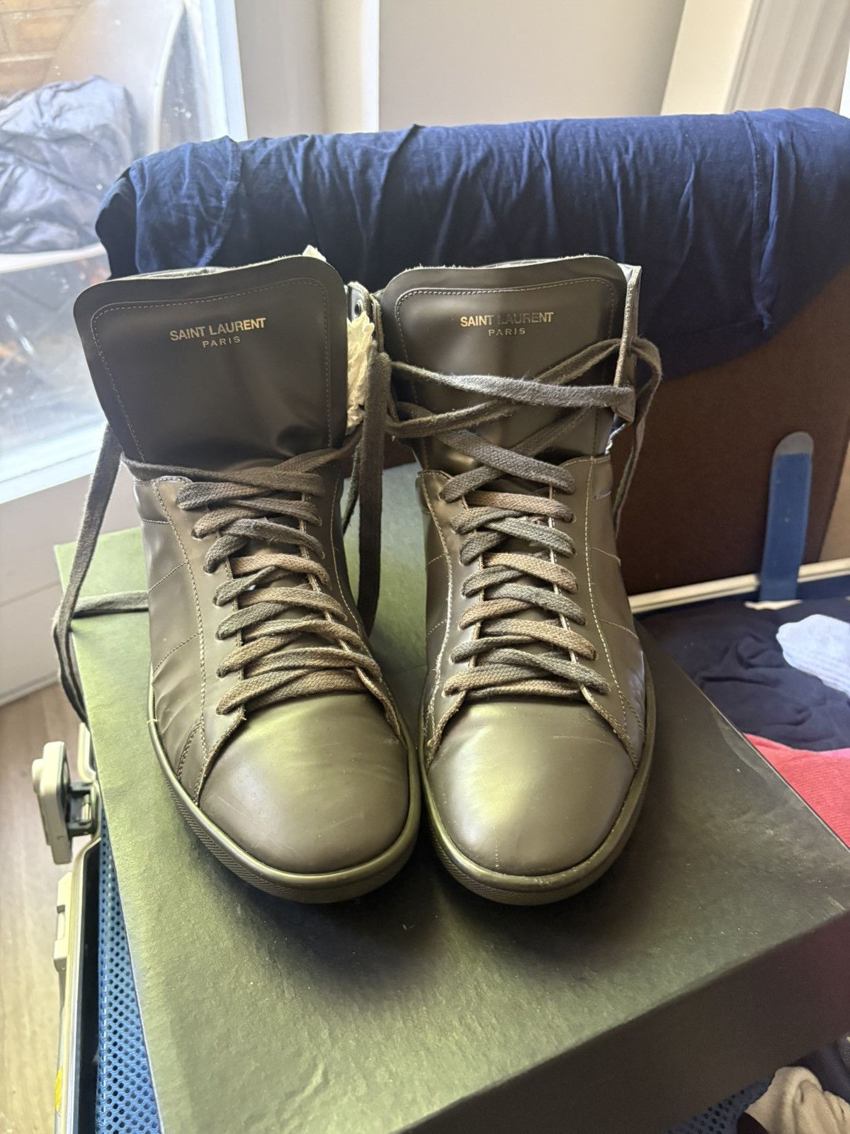 Saint Laurent Paris Saint Laurent SL/01H Size US 8.5 / EU 41-42 - 1 Thumbnail
