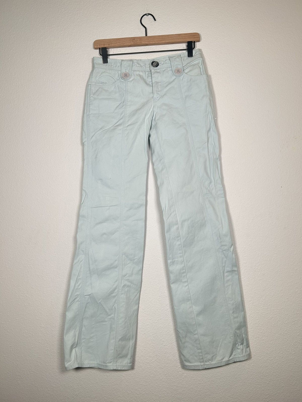 Marc Jacobs Bumster Low waist Seam panel pants Size US 28 / EU 44 - 1 Thumbnail