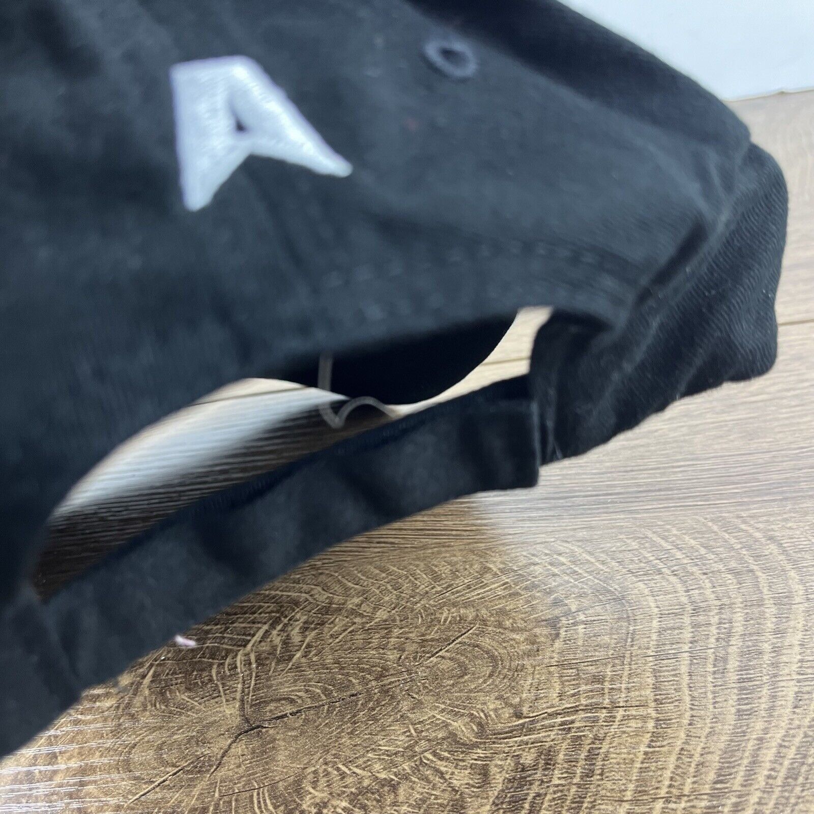 Other A Baseball Hat Black Cap Hat Adjustable Hat Black Adult Hat Size ONE SIZE - 12 Thumbnail