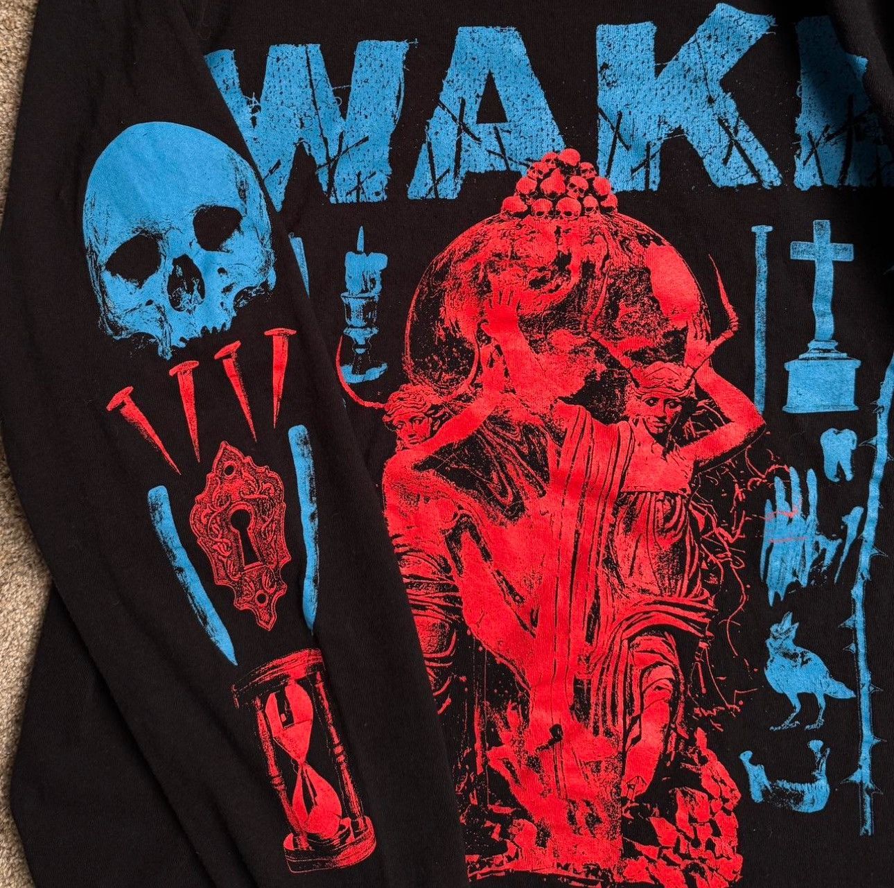 Other “WAKE” BAND GRAPHIC LONGSLEEVE Size US M / EU 48-50 / 2 - 3 Thumbnail