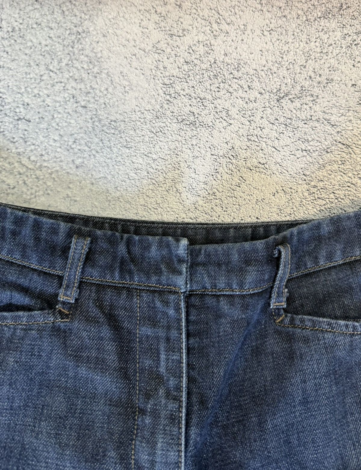 Prada Prada Women’s Jeans Dark Indigo Blue Red Tab Size 42IT Italy Size 28" / US 6 / IT 42 - 17 Thumbnail