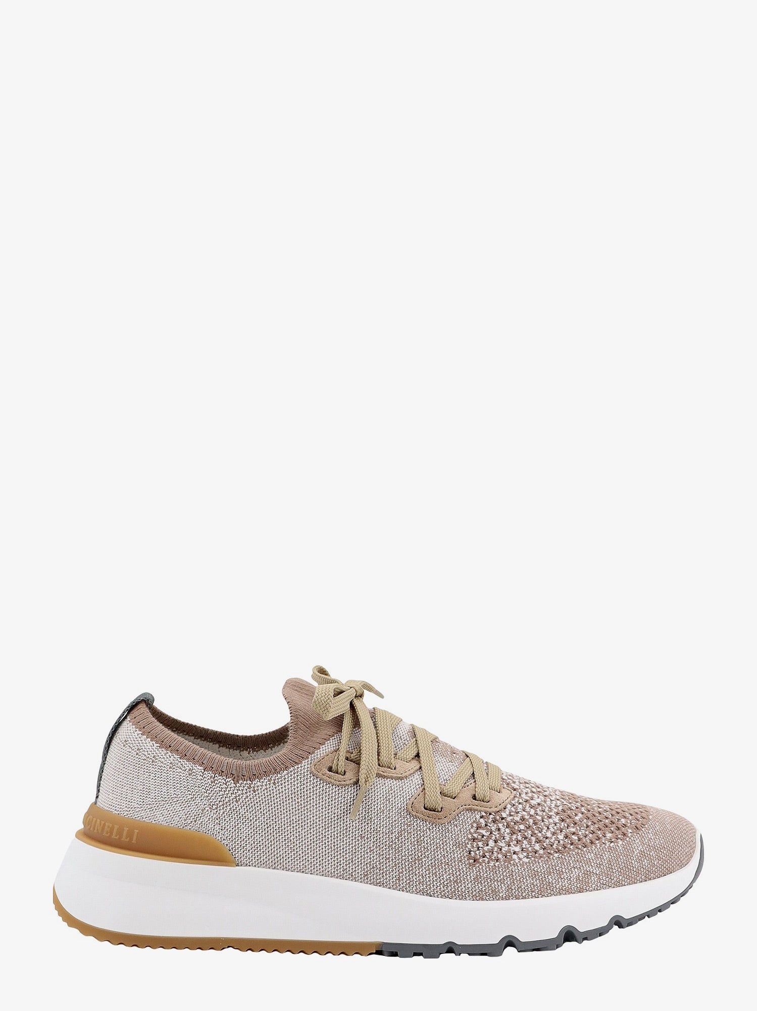 image of Brunello Cucinelli Sneakers Man Beige Sneakers, Men's (Size 7)