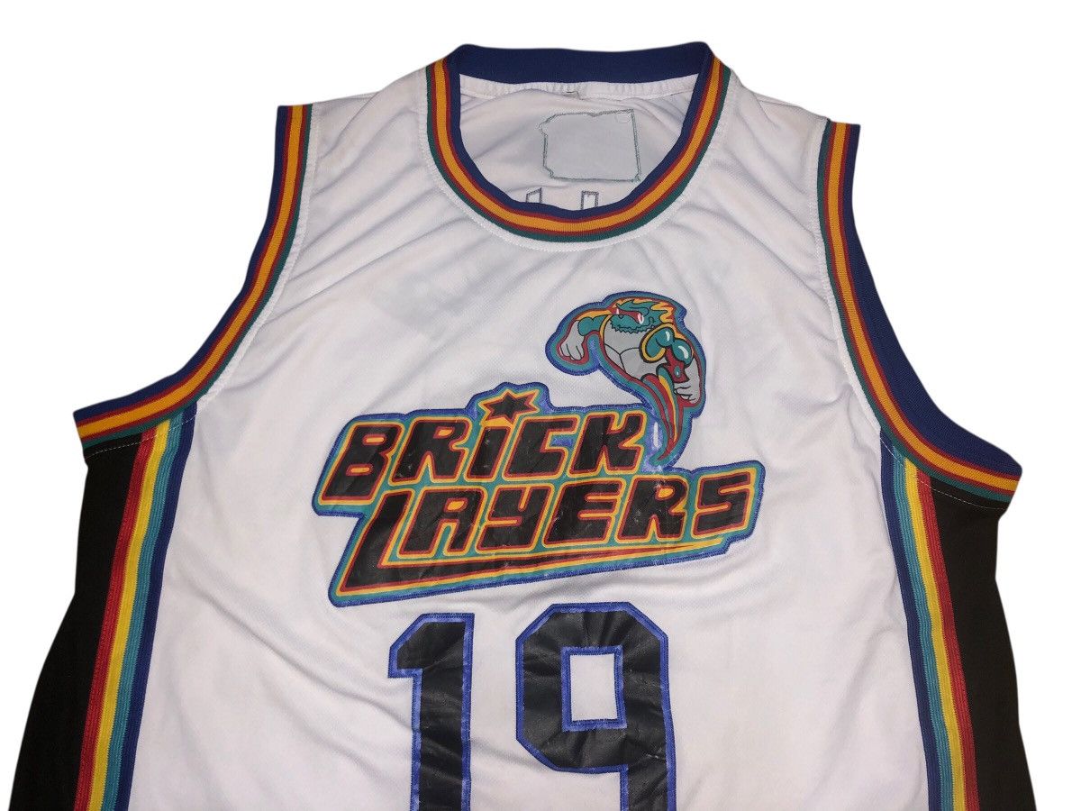 NBA MTV AALIYAH 1996 #19 Brick Layers Team MTV Basketball Jersey Size US XXL / EU 58 / 5 - 3 Thumbnail