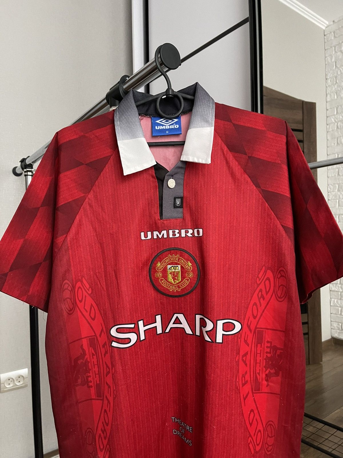 Umbro 1996/1997 Umbro Manchester United Vintage Soccer Jersey Tee Size US M / EU 48-50 / 2 - 5 Thumbnail