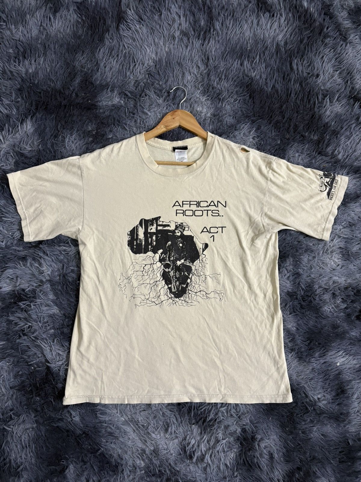 Vintage 🔥HOT🔥 VINTAGE Y2K DISTRESSED AFRICAN ROOTS ACT 1 VERY RARE Size US L / EU 52-54 / 3 - 1 Thumbnail
