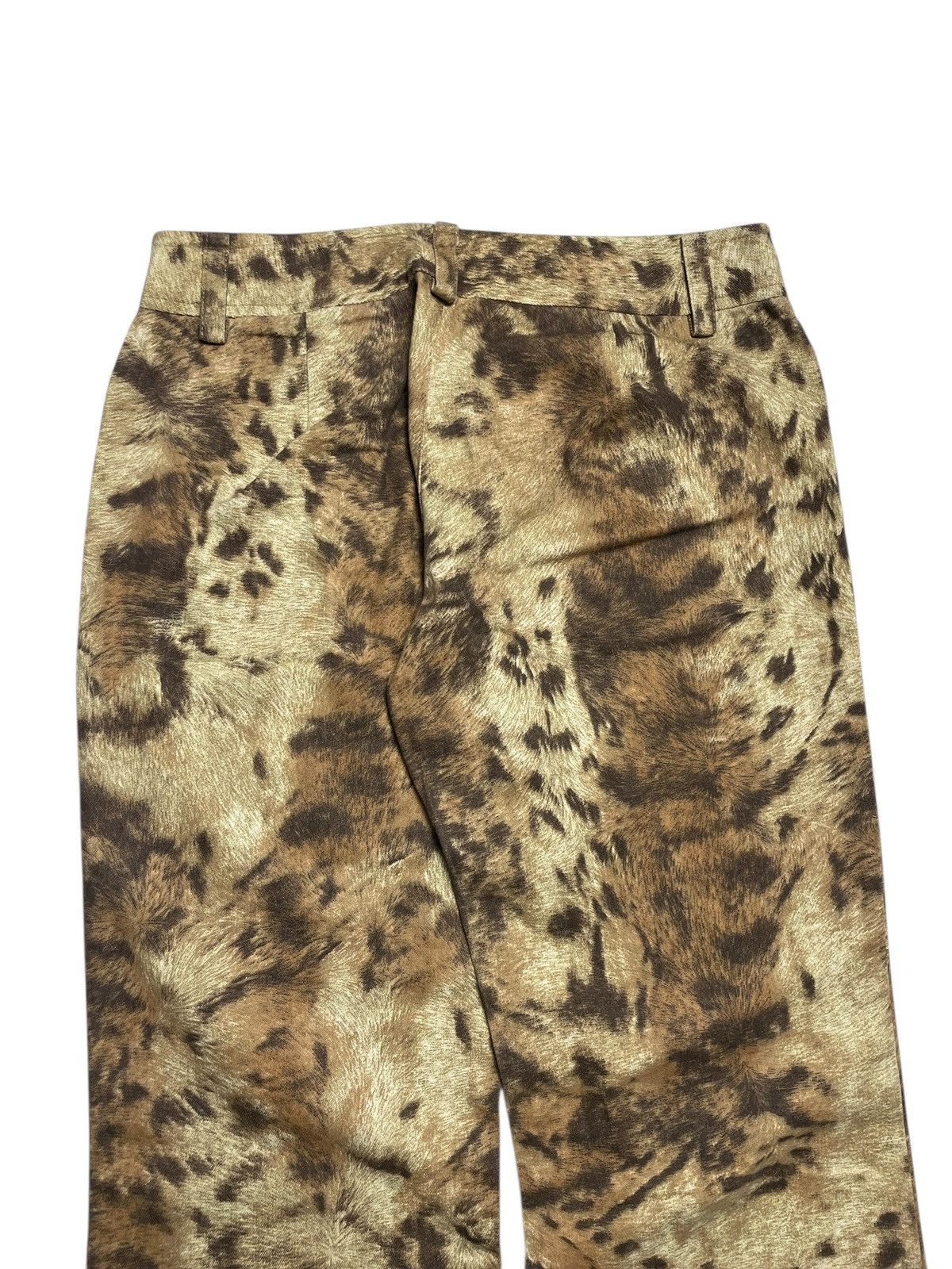 Tornado Mart 2000’s Grace Continental - Leopard Print Flared Pants Size US 29 - 12 Thumbnail