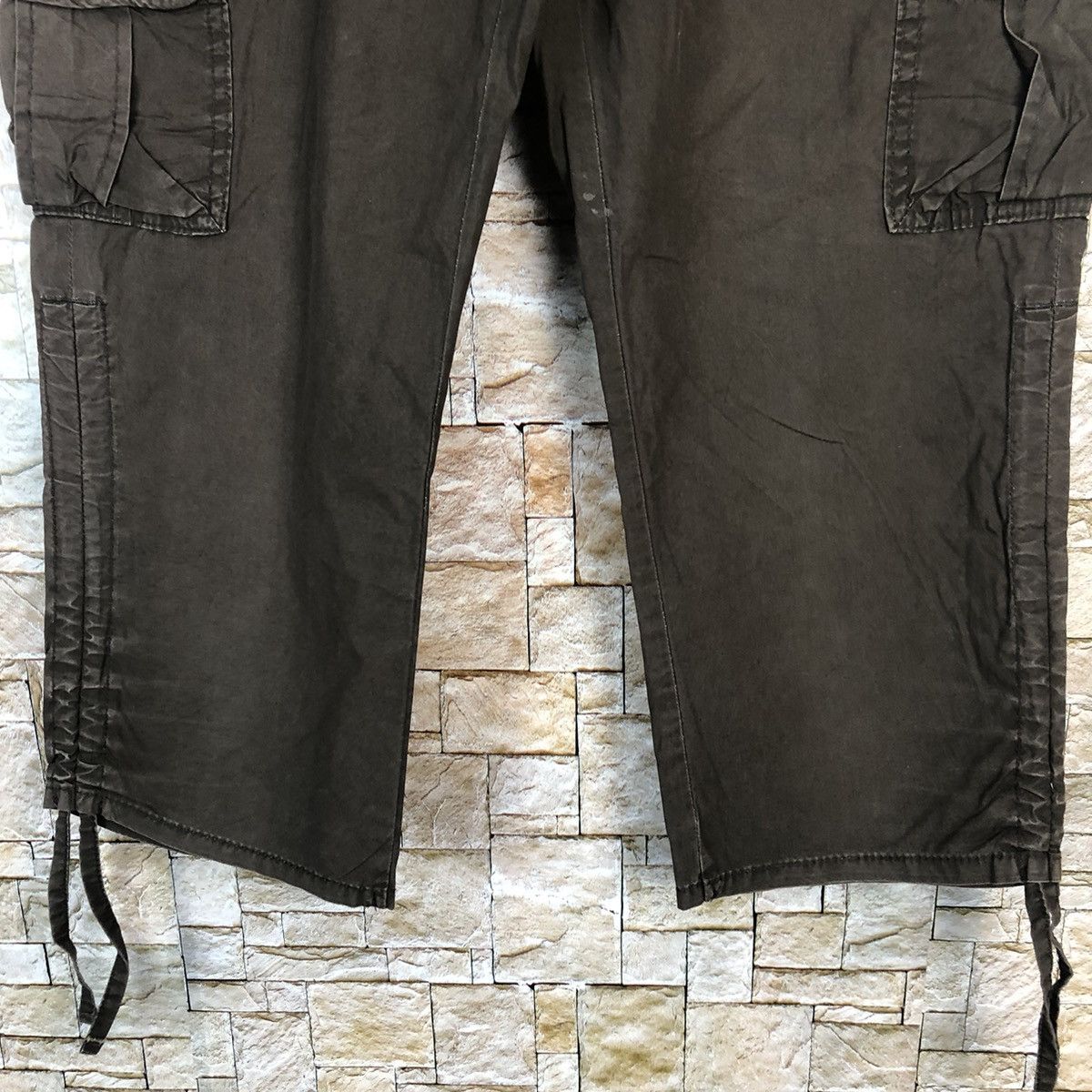 Uniqlo × Vintage Uniqlo vintage Dark Brown Cropped Pants #A325 Size 26" / US 2 / IT 38 - 7 Thumbnail