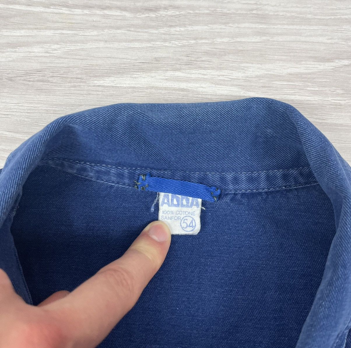 Le Laboureur Le Laboureur Vintage 70s French Blue Work Chore Jacket Size US L / EU 52-54 / 3 - 8 Thumbnail