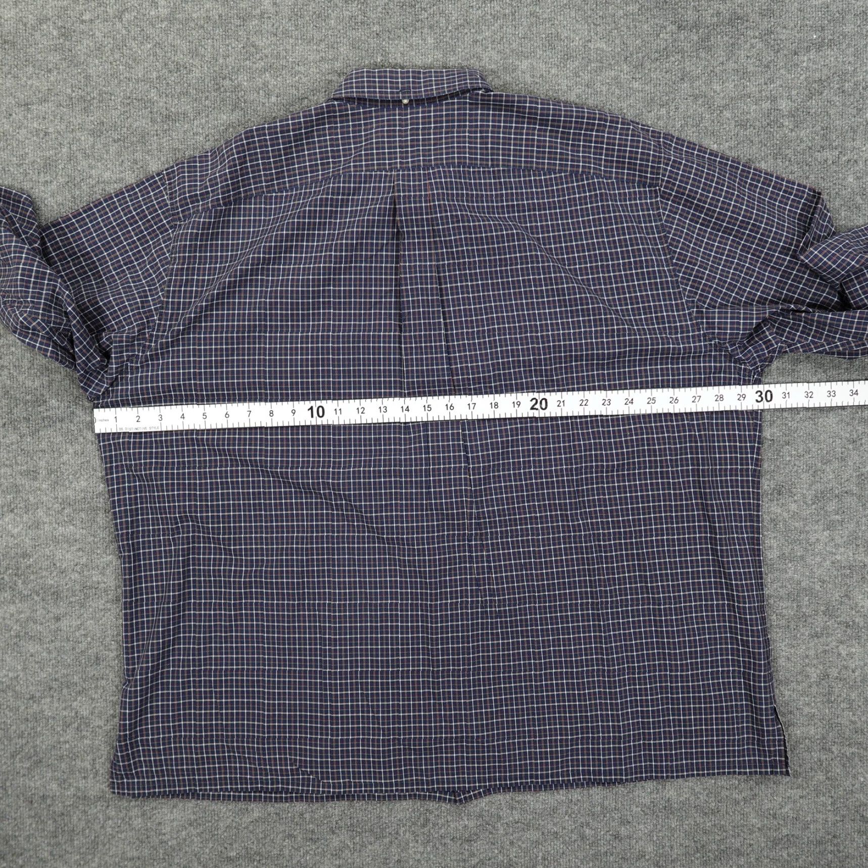 Ralph Lauren Ralph Lauren Shirt Mens Big 2X Blue Check Long Sleeve Button-Down Pony Size US XXL / EU 58 / 5 - 6 Thumbnail