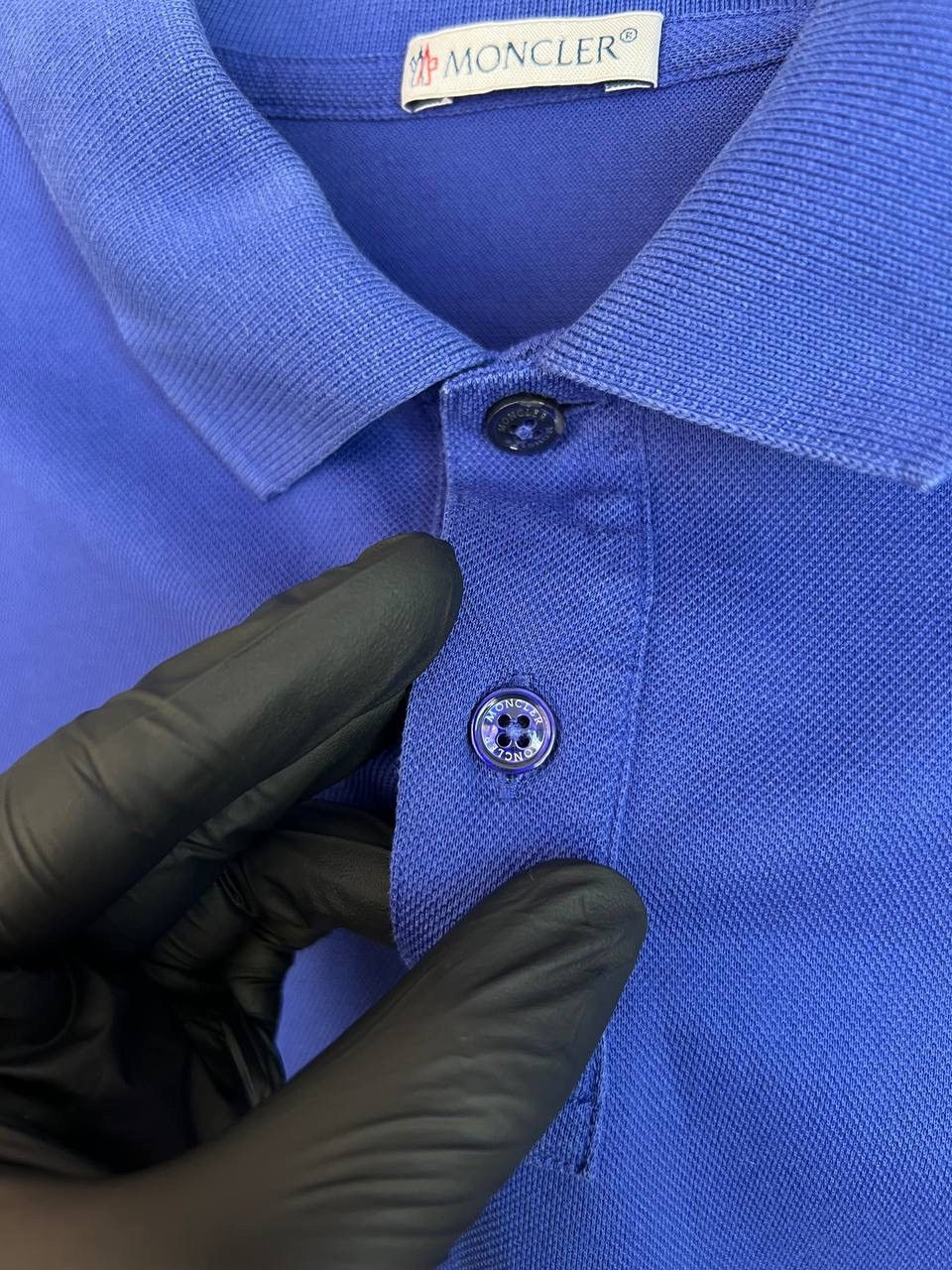 Moncler Moncler Maglia Polo Manica Corta Shirt Mens Size M/L Luxury Size US M / EU 48-50 / 2 - 11 Thumbnail