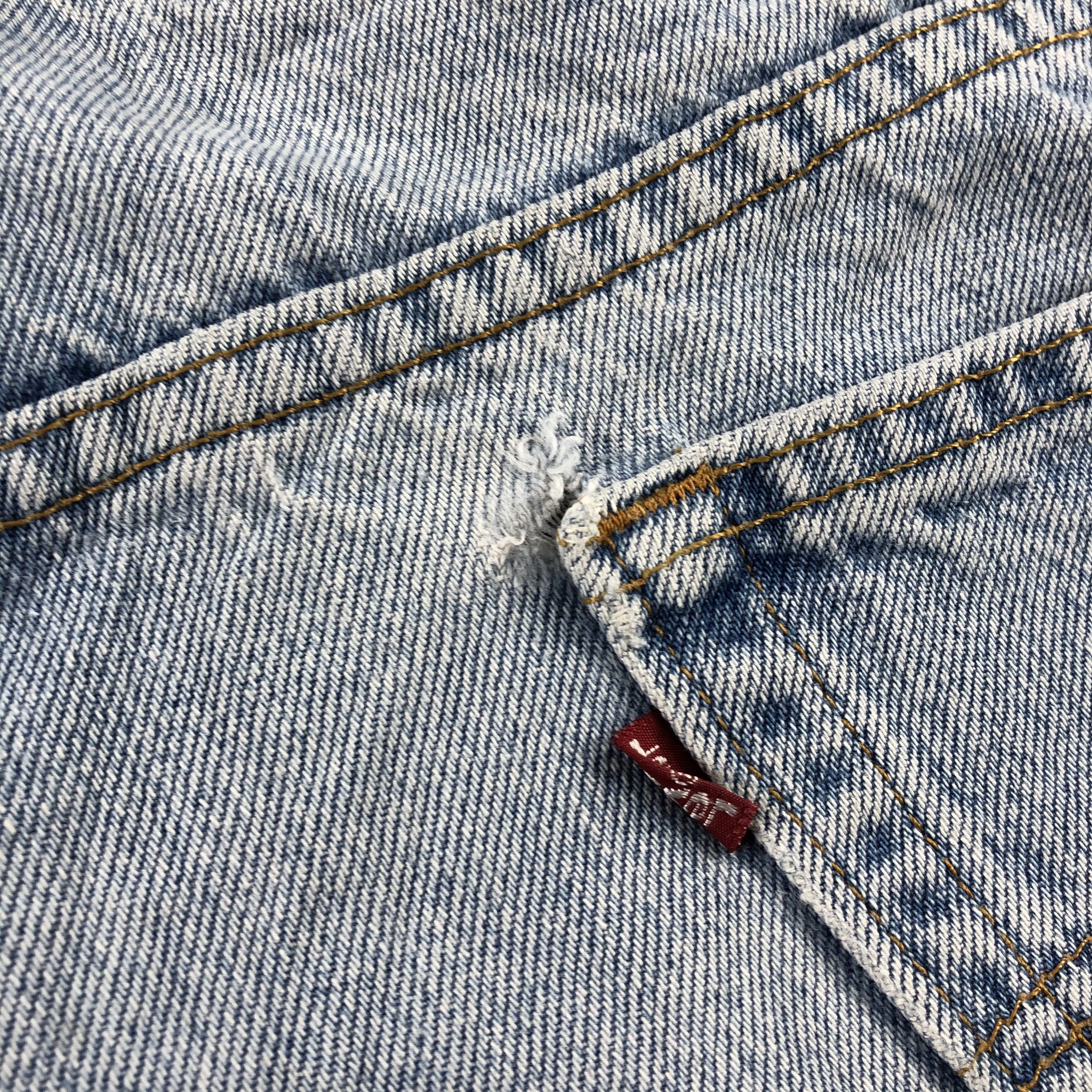 Levi's 90s Vintage Light Wash Levis Jeans-J2503 Size US 41 - 9 Thumbnail