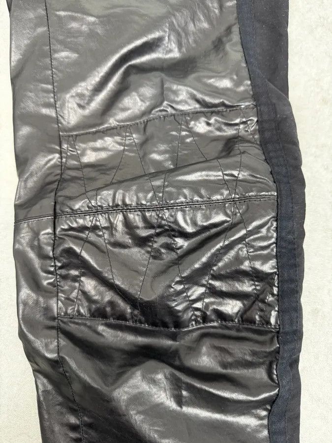 Dries Van Noten AW2020 Dries Van Noten Black Biker Pants Size US 32 / EU 48 - 9 Thumbnail
