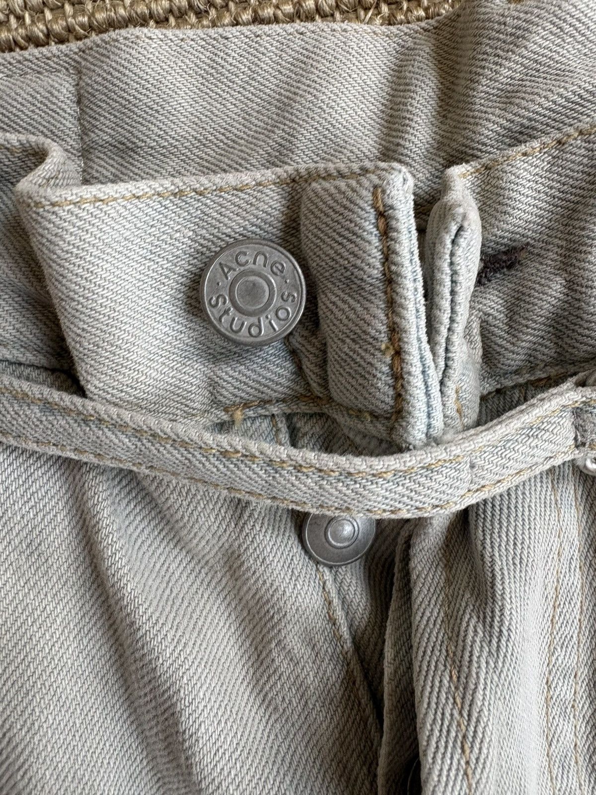 Acne Studios Acne Studios Jeans White Size US 30 / EU 46 - 3 Thumbnail