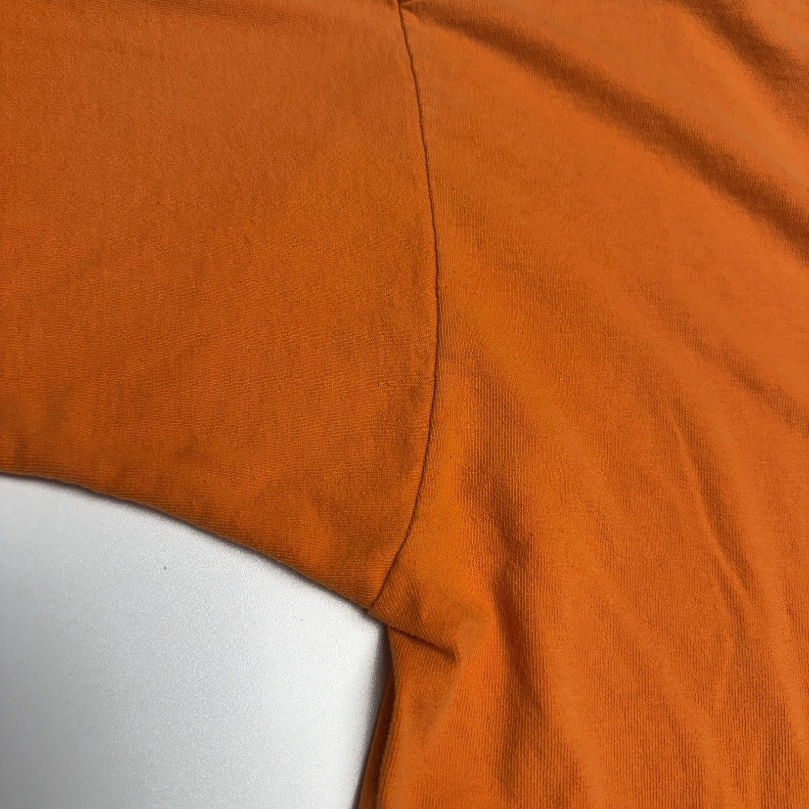Fruit Of The Loom Vintage 90s Orange T Shirt L 20.5x27 Fruit of the Loom Size US L / EU 52-54 / 3 - 6 Thumbnail