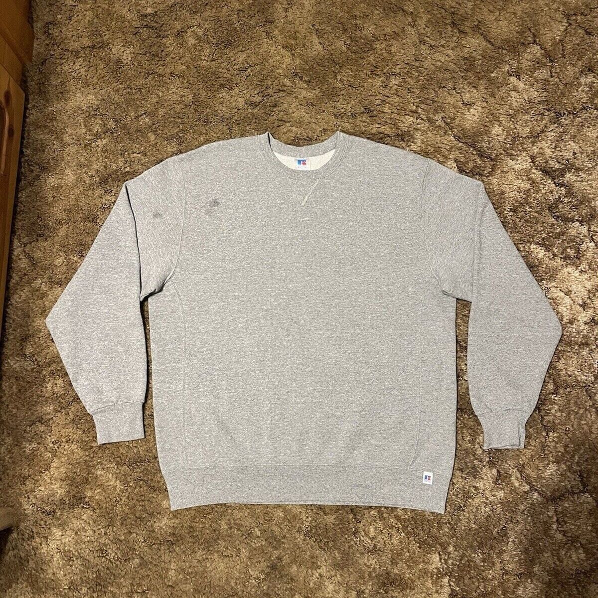 Russell Athletic Russell Athletic Blank Crewneck Sweatshirt Grey XLarge Size US XL / EU 56 / 4 - 1 Thumbnail
