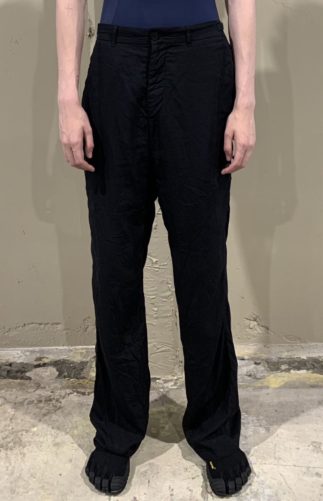 Balenciaga New Rare Fluid Poplin Adjustable Pant [48] fits 32-34 Size US 34 / EU 50 - 3 Thumbnail